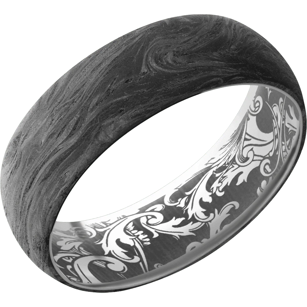 Forged Carbon Fiber + None Finish + Titanium - Image 2