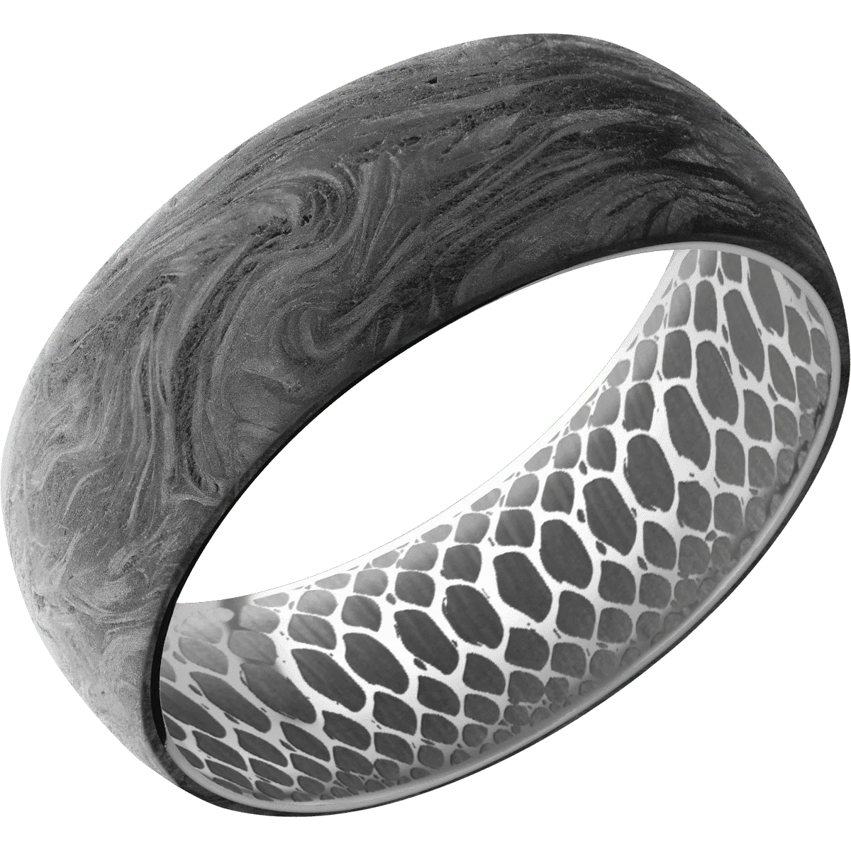 Forged Carbon Fiber + None Finish + Titanium - Image 2