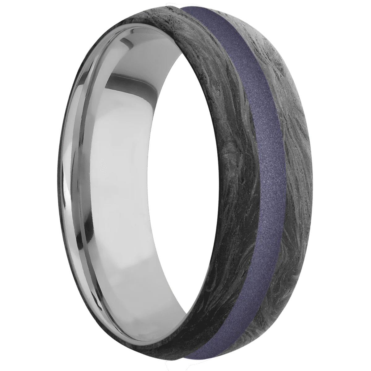 Forged Carbon Fiber + None Finish + Titanium