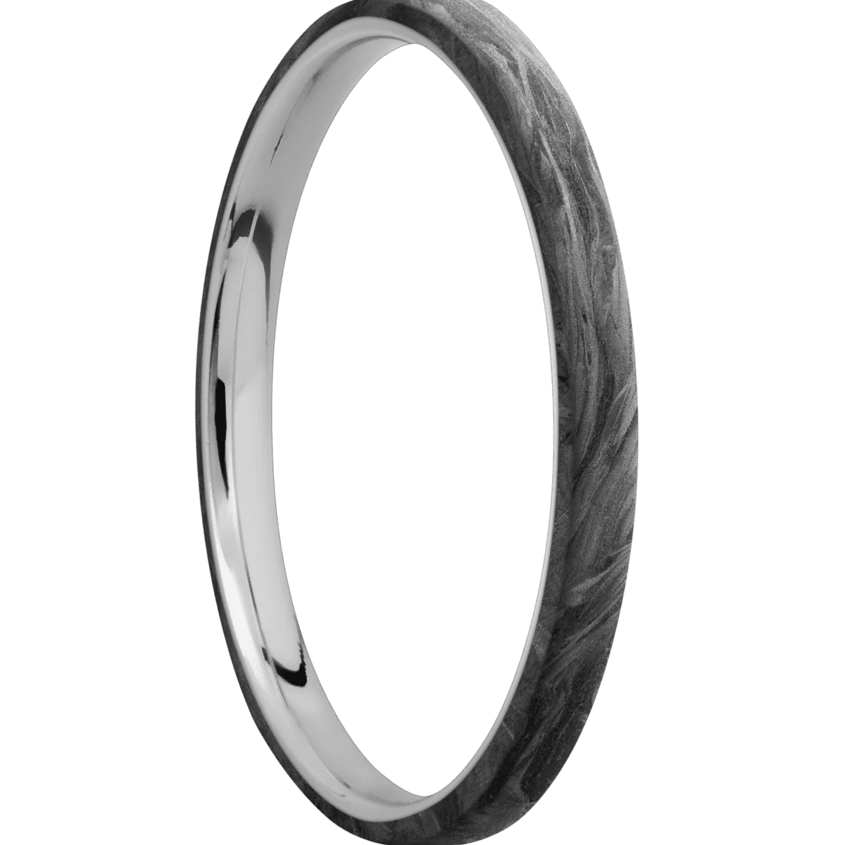 Forged Carbon Fiber + None Finish + Titanium