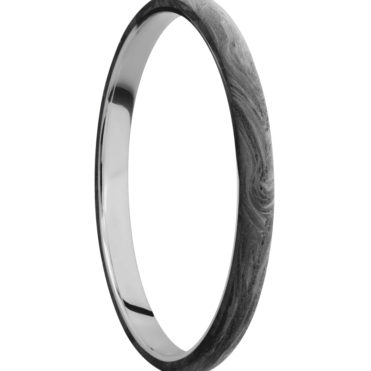 Forged Carbon Fiber + None Finish + Titanium