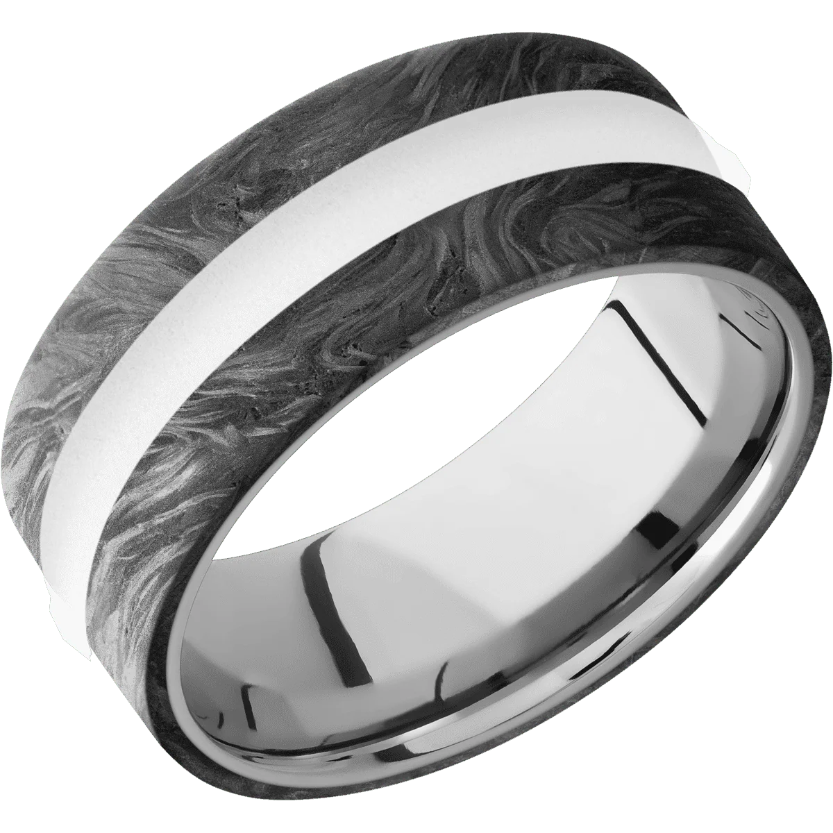 Forged Carbon Fiber + None Finish + Titanium - Image 2