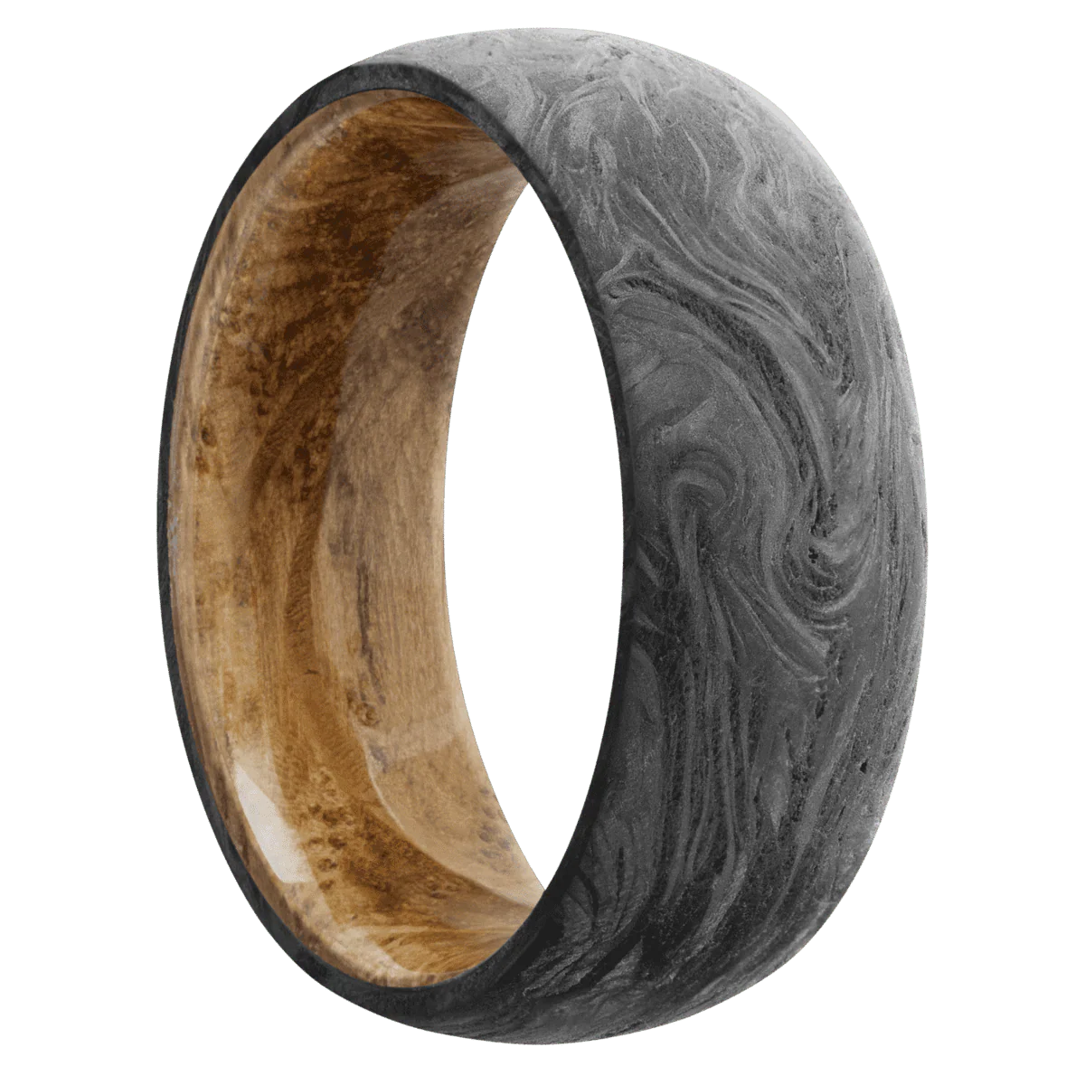 Forged Carbon Fiber + None Finish + Whiskey Barrel
