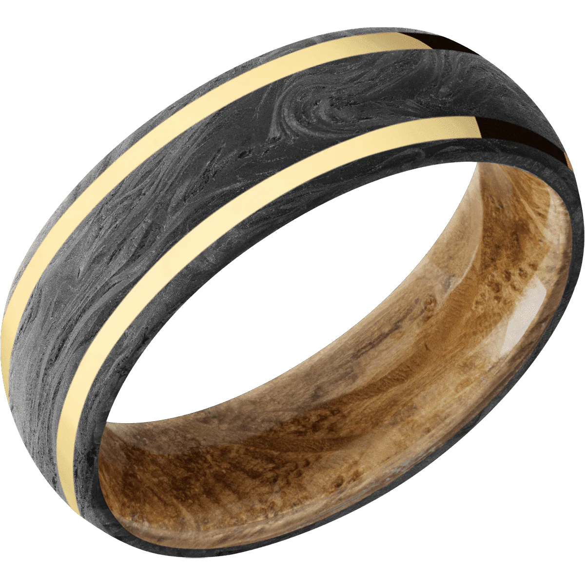 Forged Carbon Fiber + None Finish + Whiskey Barrel - Image 2