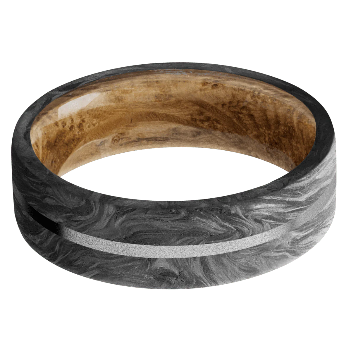 Forged Carbon Fiber + None Finish + Whiskey Barrel - Image 3