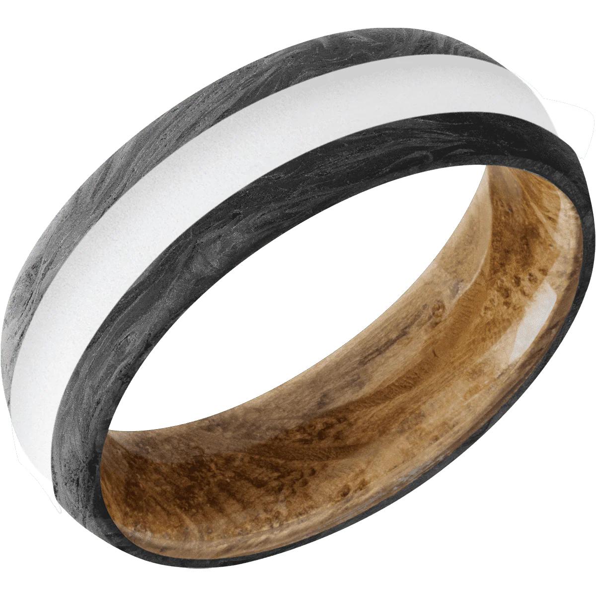 Forged Carbon Fiber + None Finish + Whiskey Barrel - Image 2