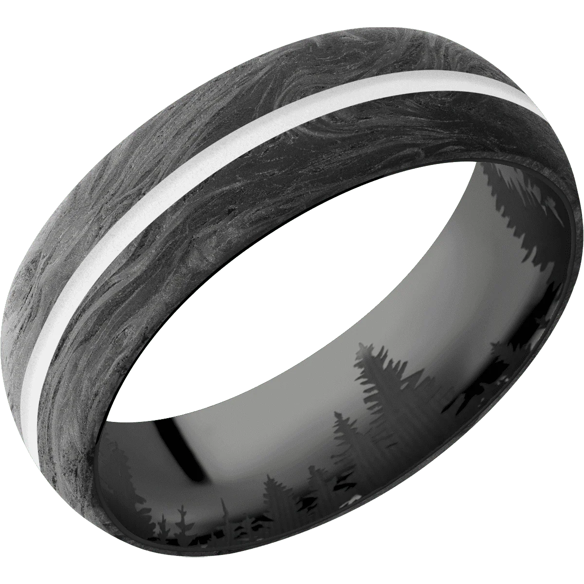 Forged Carbon Fiber + None Finish + Zirconium - Image 2