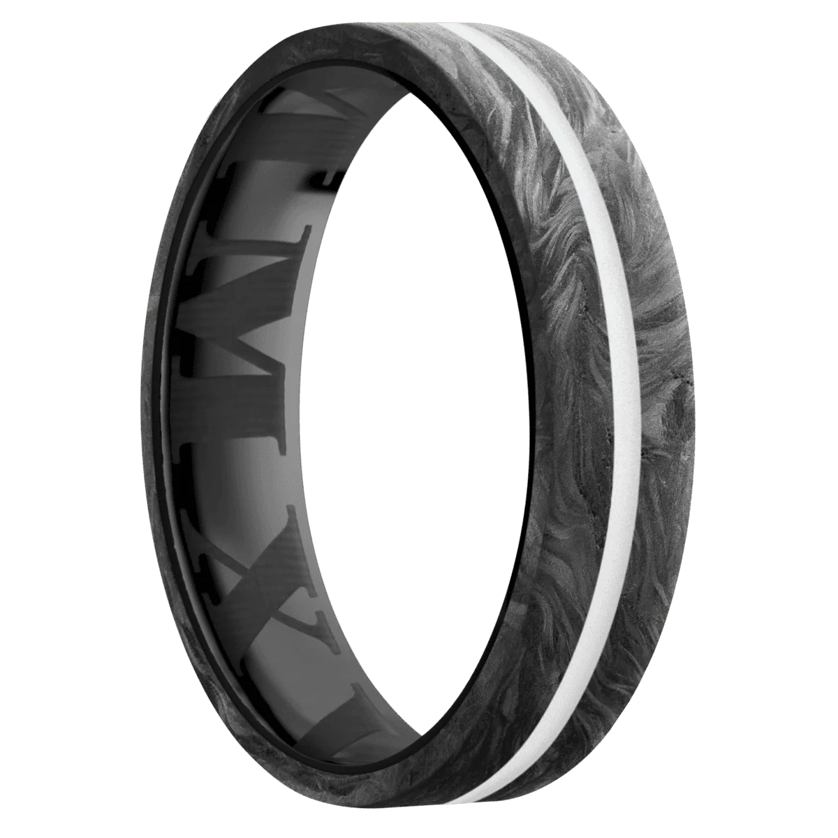 Forged Carbon Fiber + None Finish + Zirconium