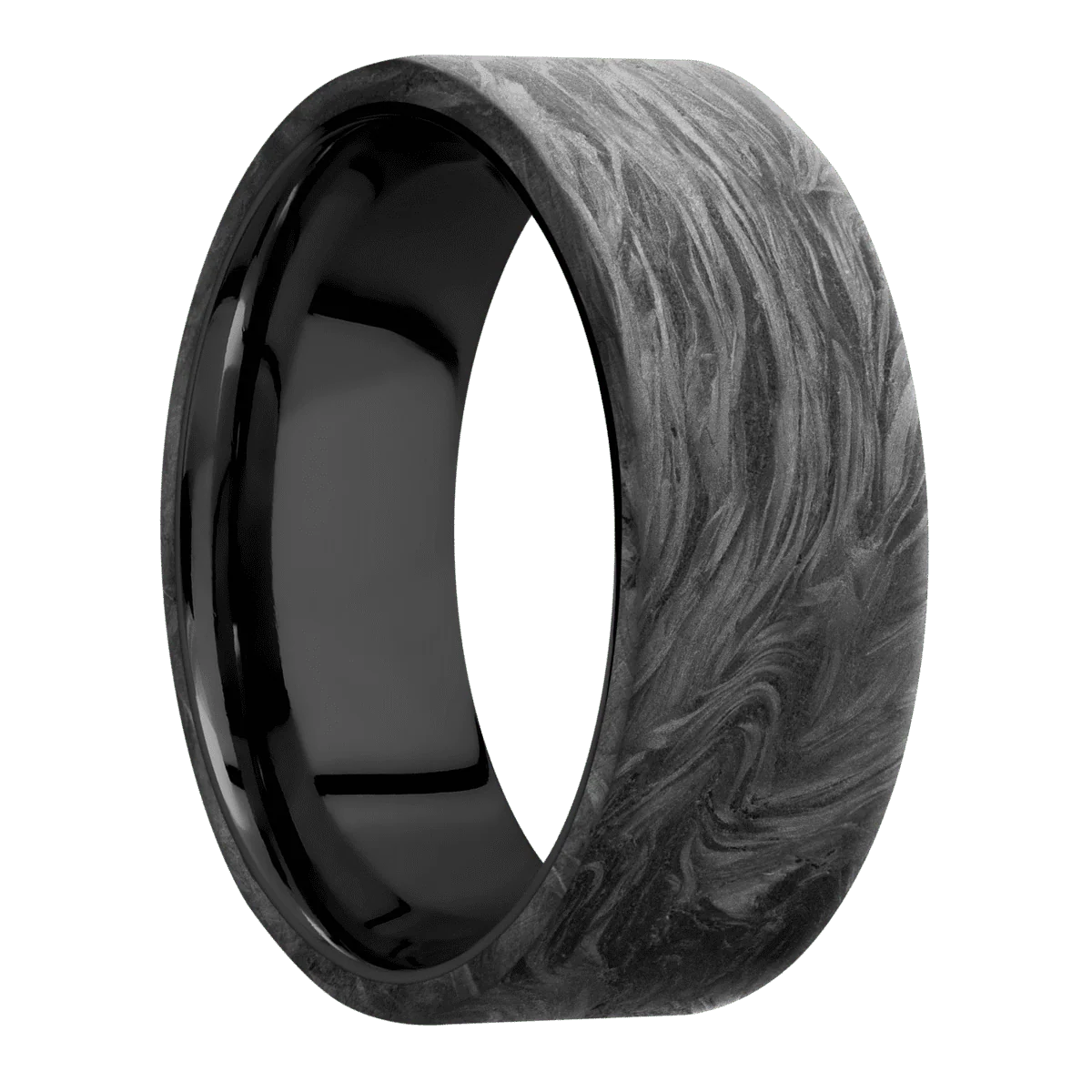 Forged Carbon Fiber + None Finish + Zirconium