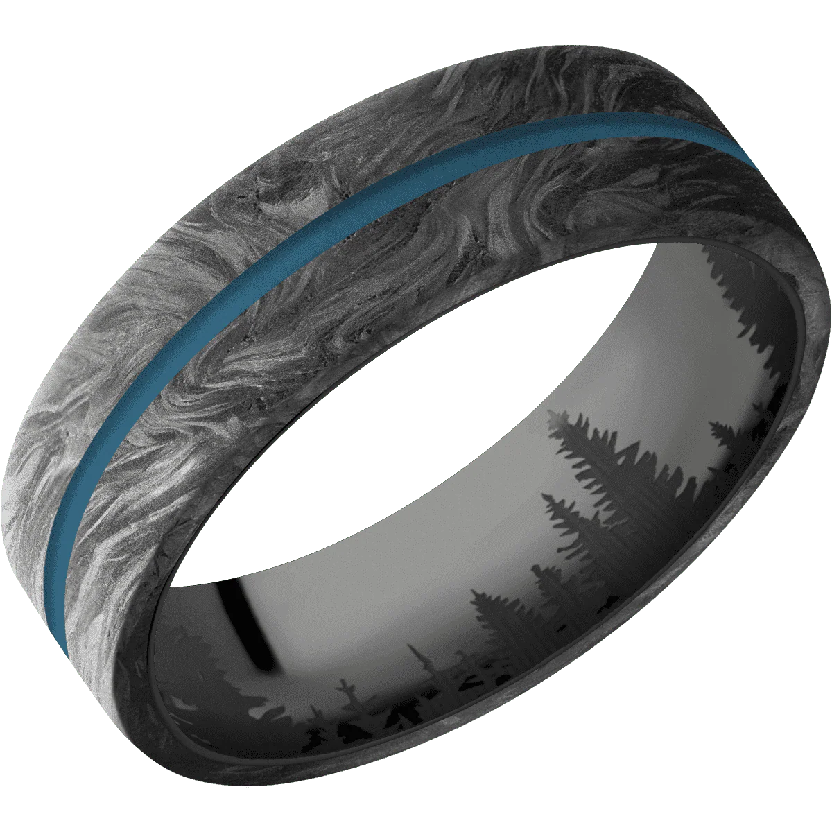 Forged Carbon Fiber + None Finish + Zirconium - Image 2