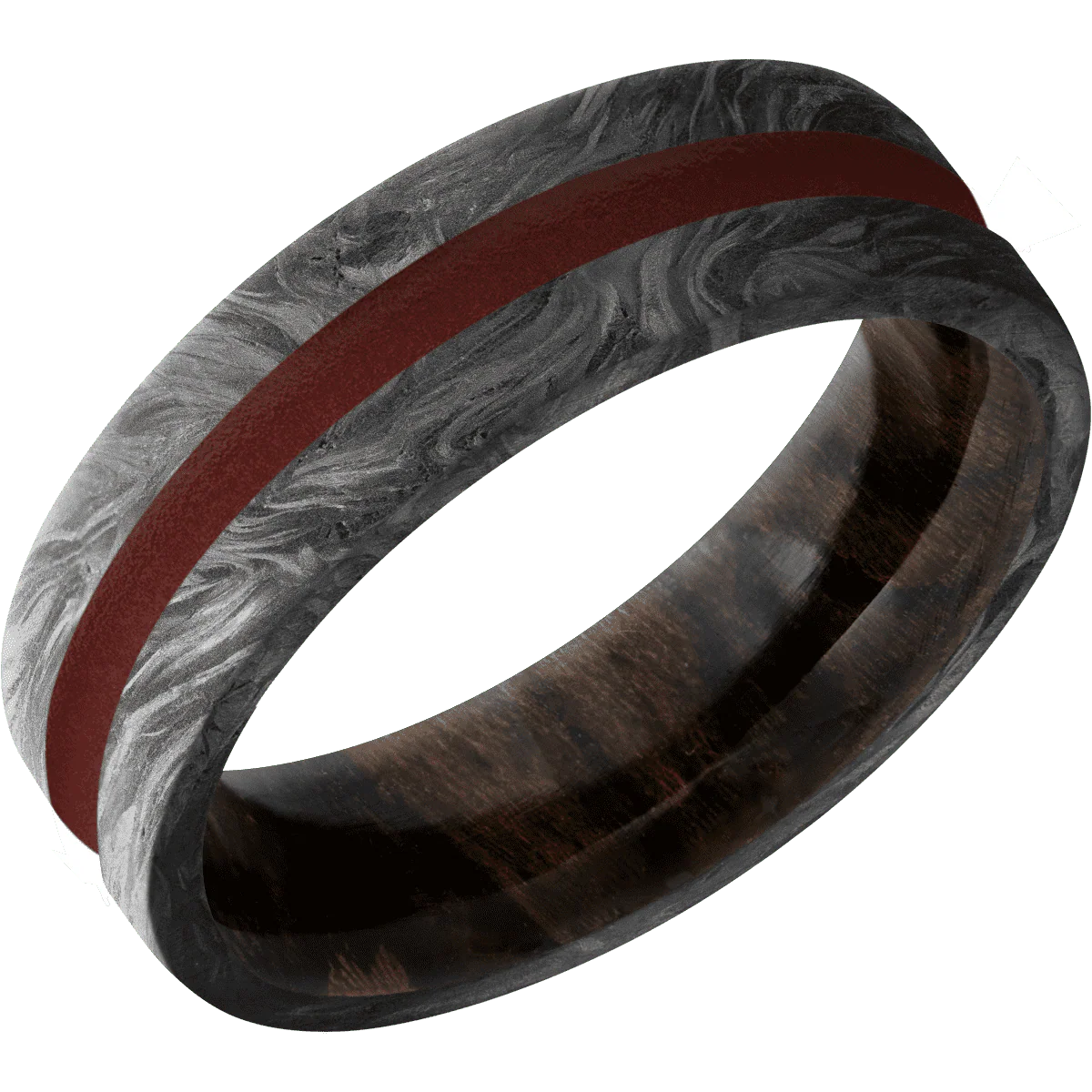 Forged Carbon Fiber + None Finish + Ziricote - Image 2