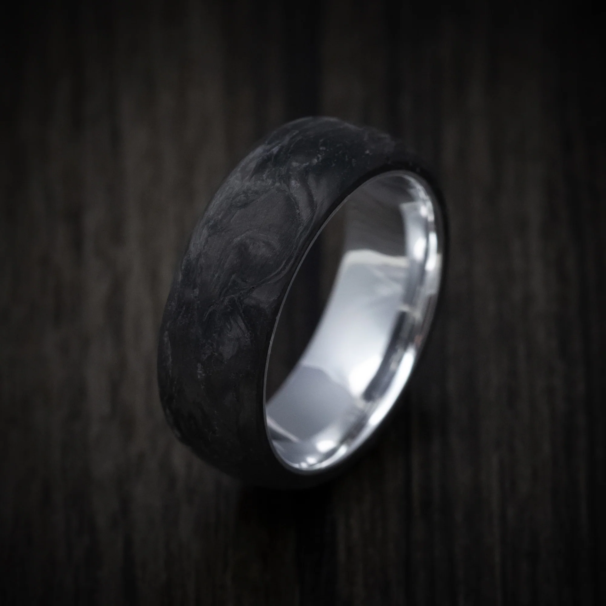 Forged Carbon Fiber Ring with Supercar Ron Authentic Hypercar Wheel Sleeve - Image 3