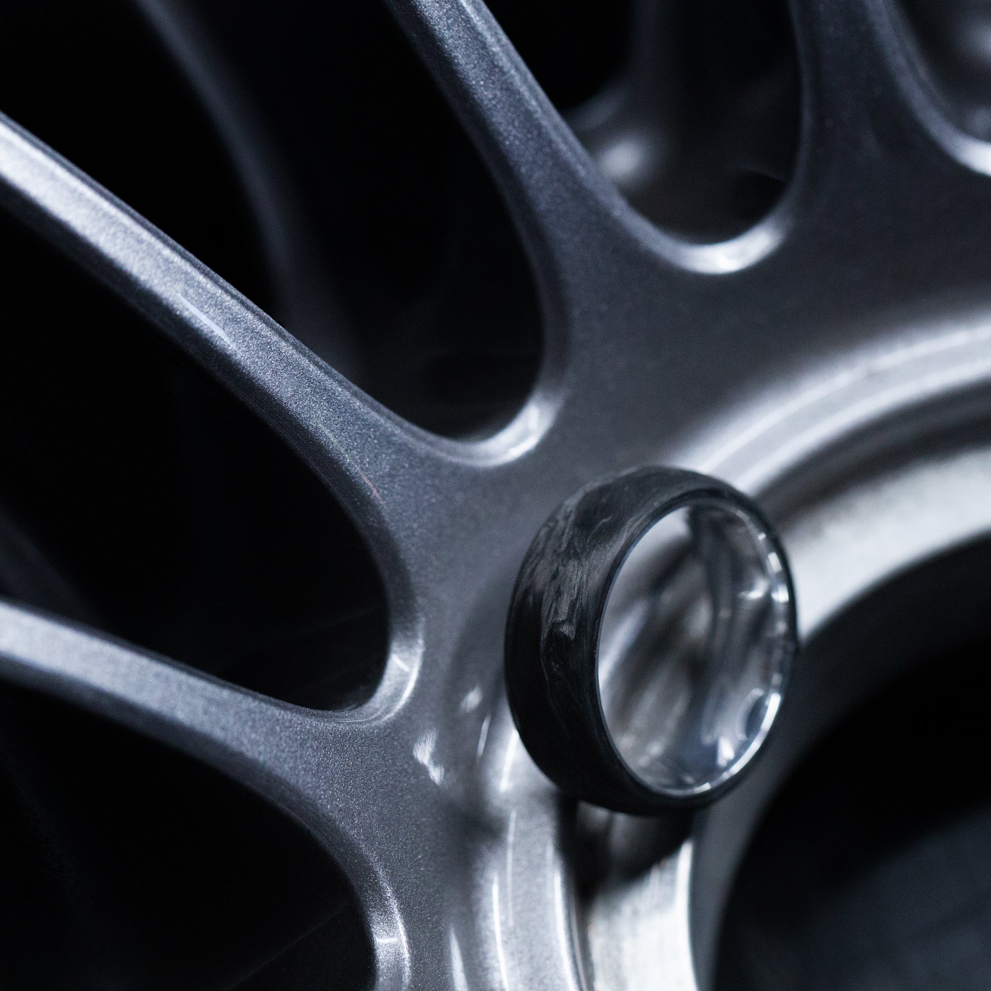 Forged Carbon Fiber Ring with Supercar Ron Authentic Hypercar Wheel Sleeve - Image 6