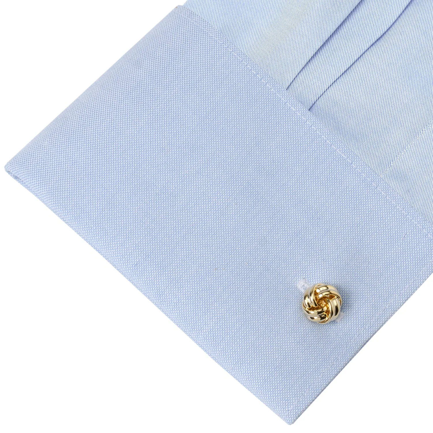 Gold Knot Cufflinks - Image 5