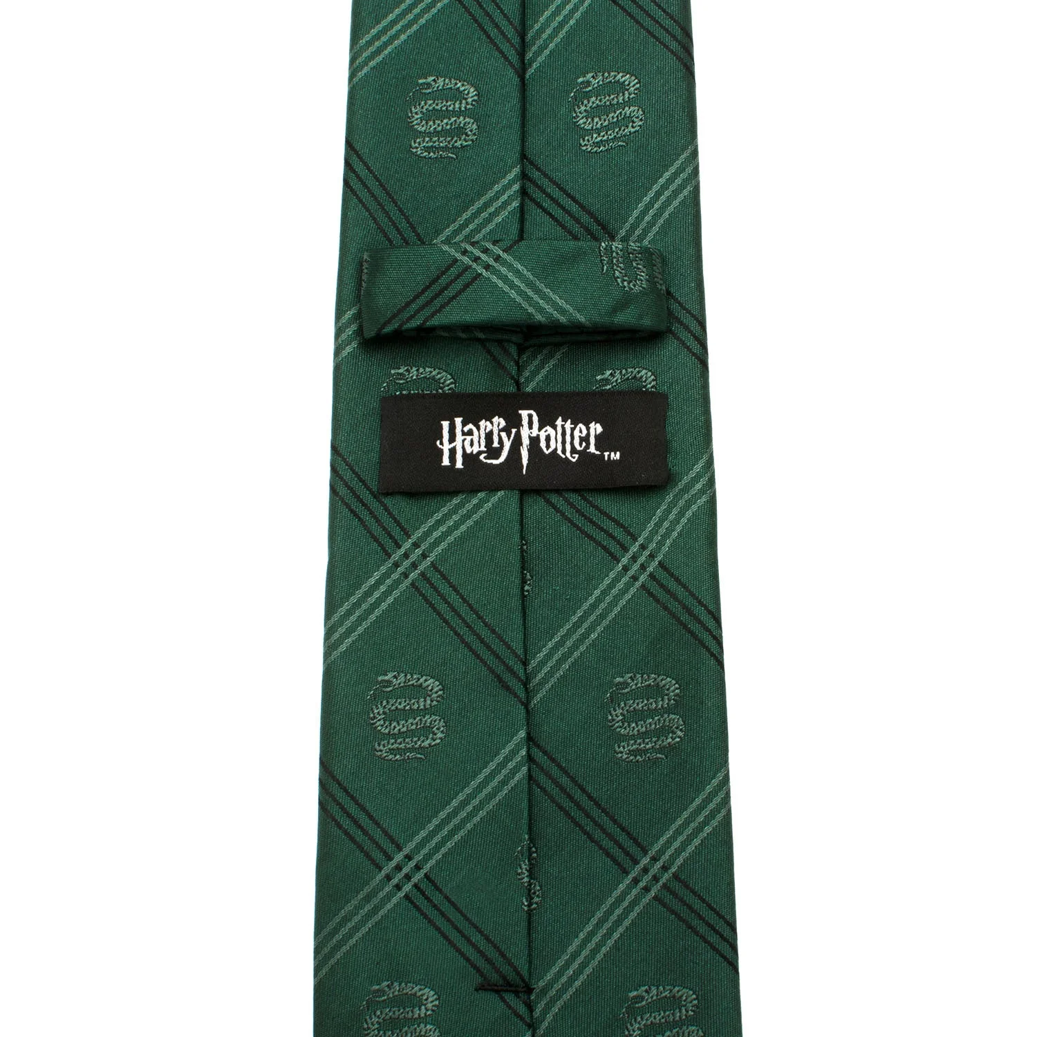 Harry Potter Slytherin Plaid Tie - Image 4