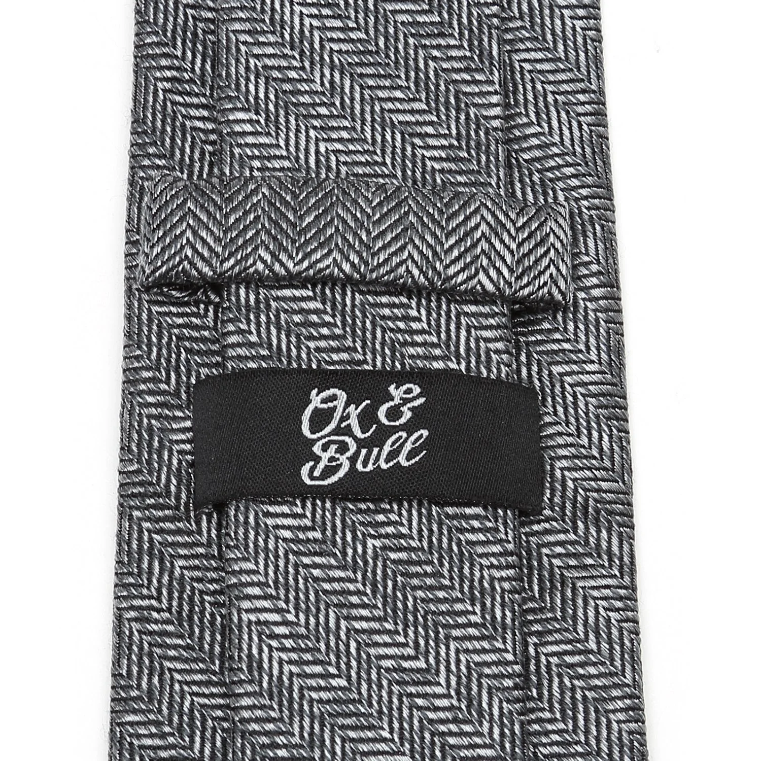 Herringbone Men's Tie - Image 4