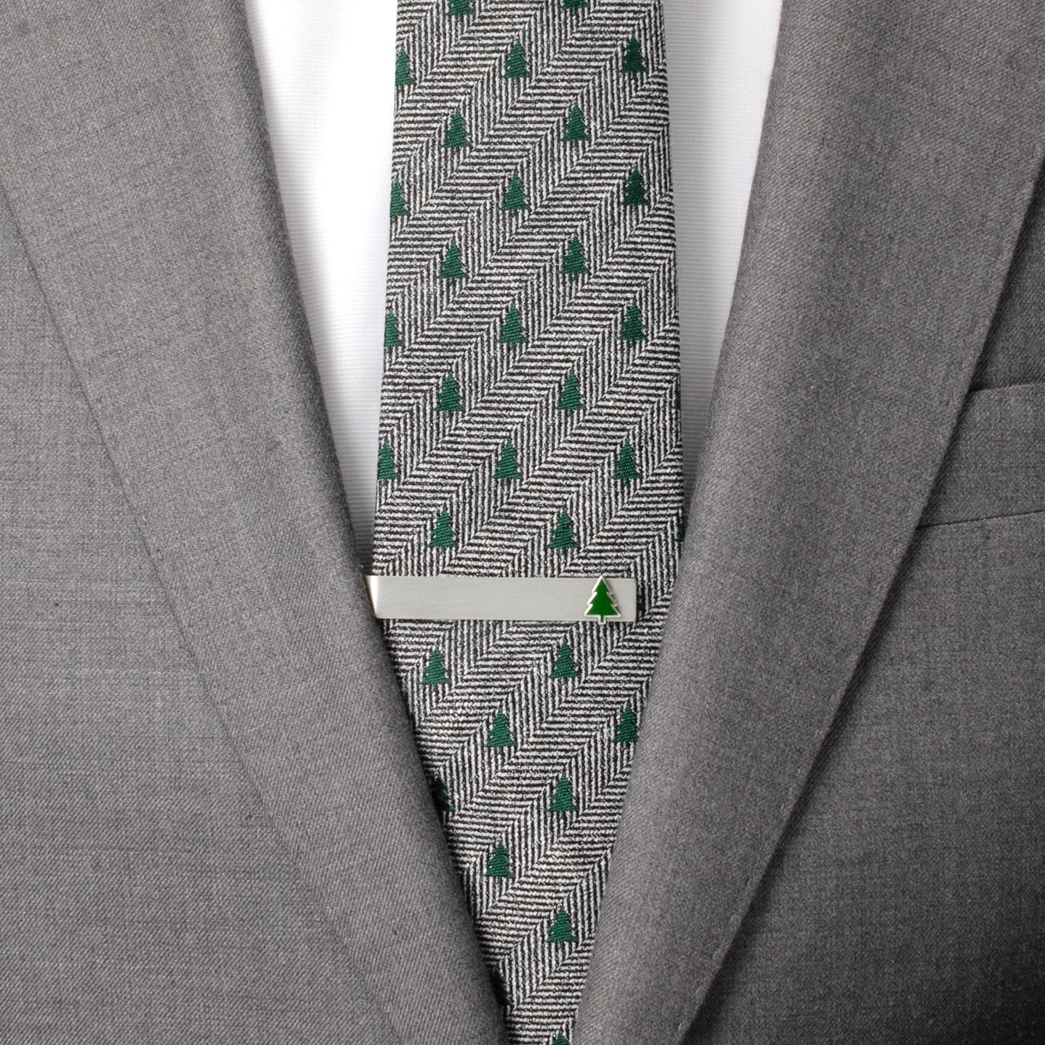 Holiday Tree Tie Bar - Image 2