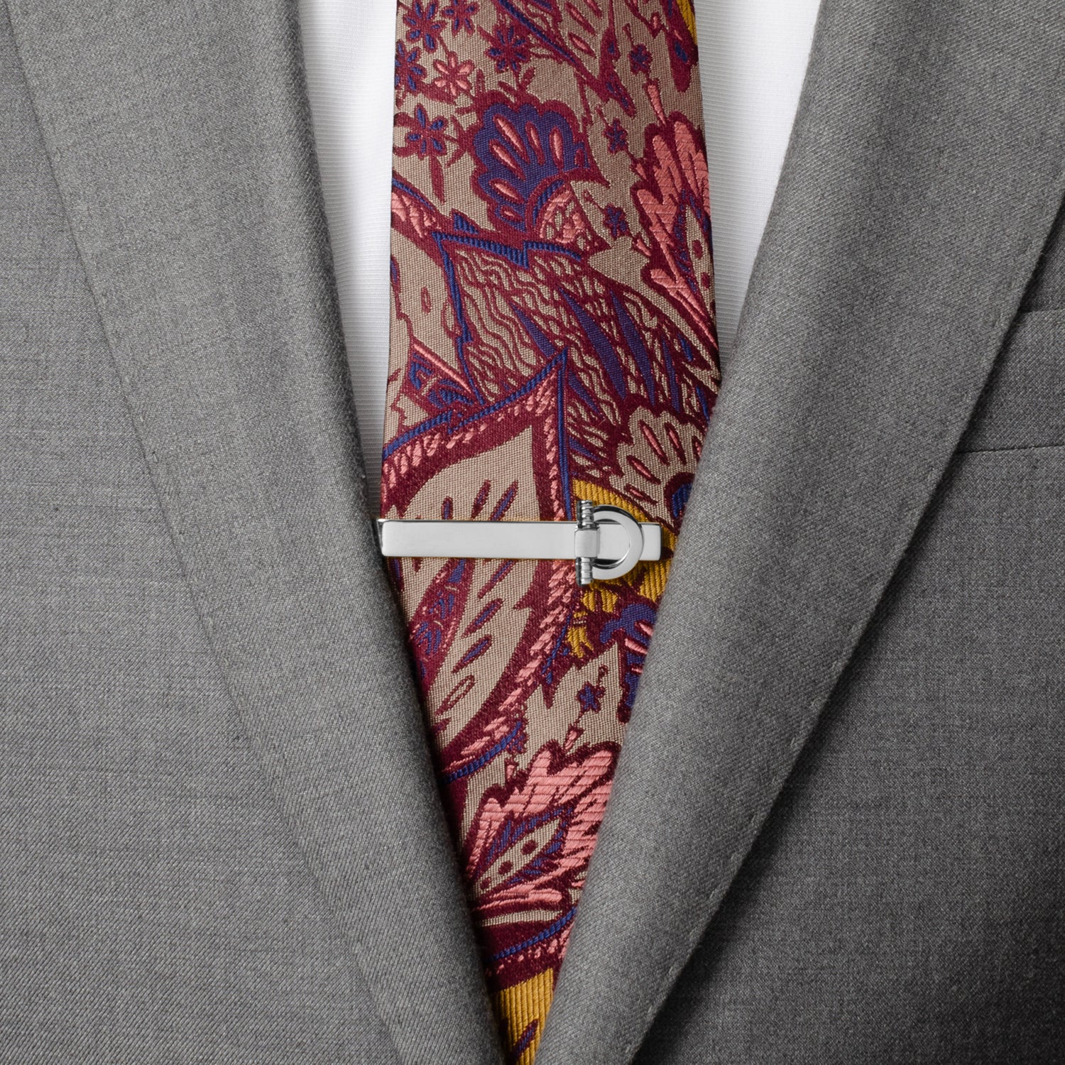 Horse Bit Stainless Steel Tie Bar - Image 2