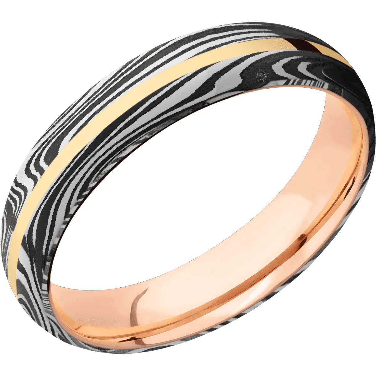 Marble + Acid Finish + 14K Rose Gold - Image 2
