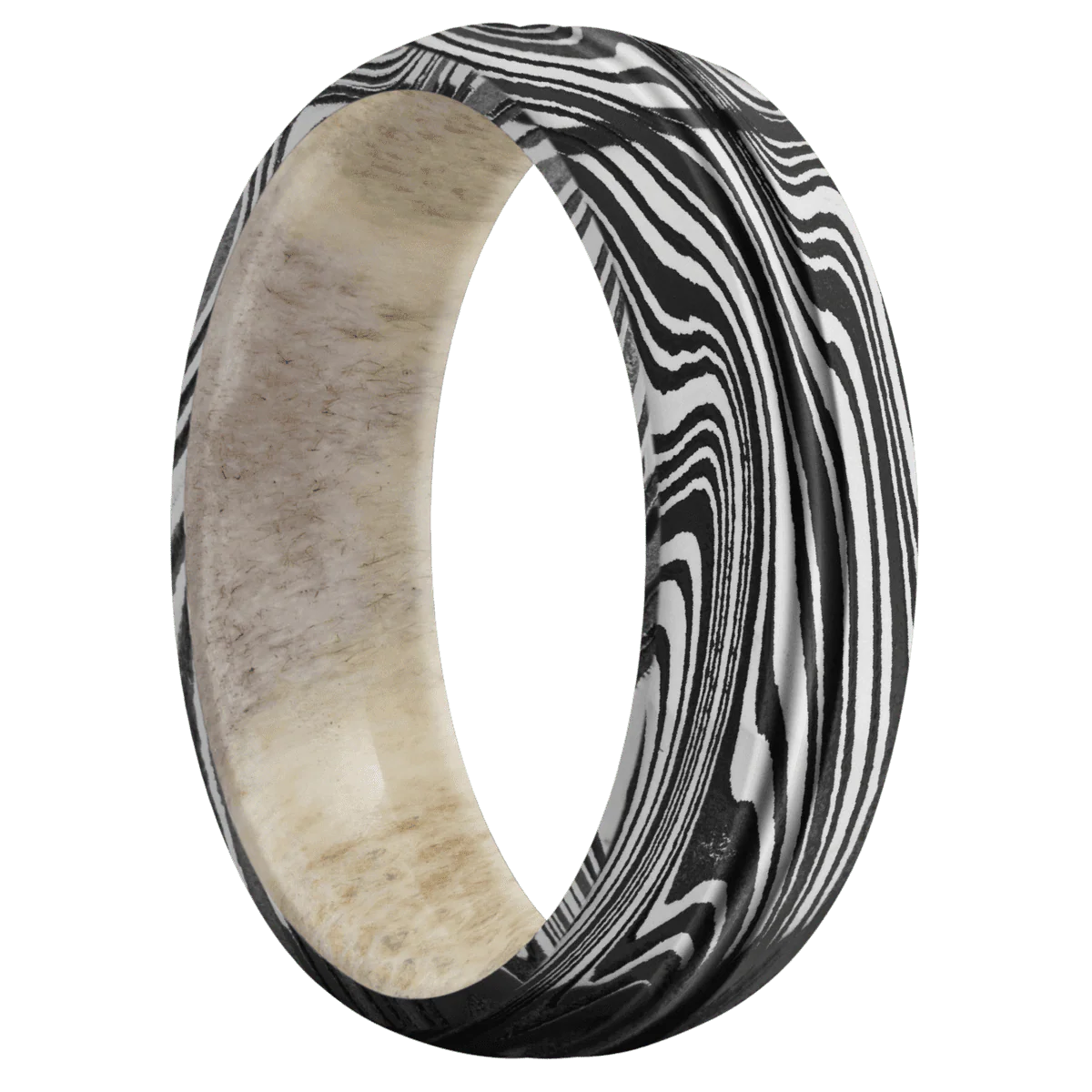 Marble + Acid Finish + Antler