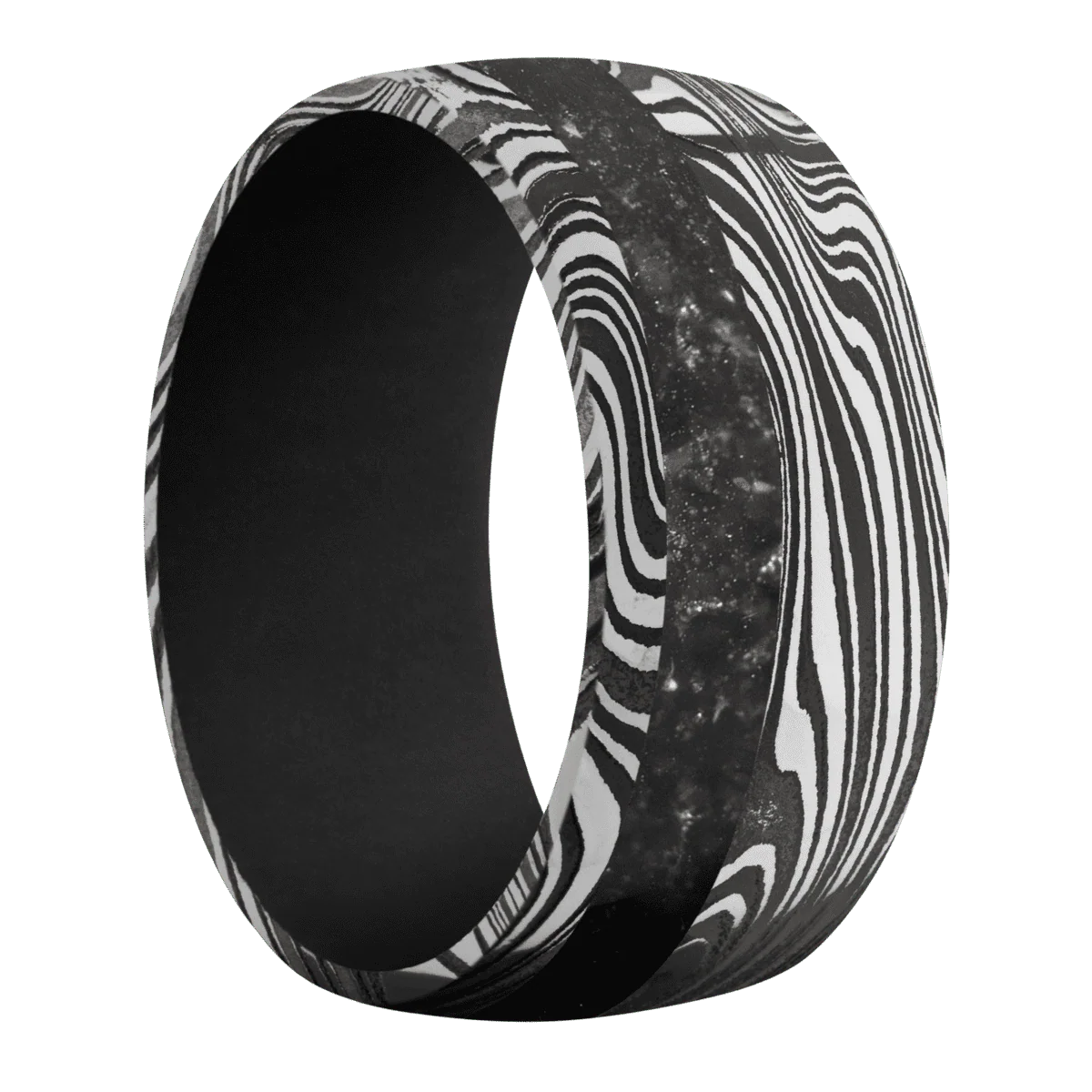 Marble + Acid Finish + Black
