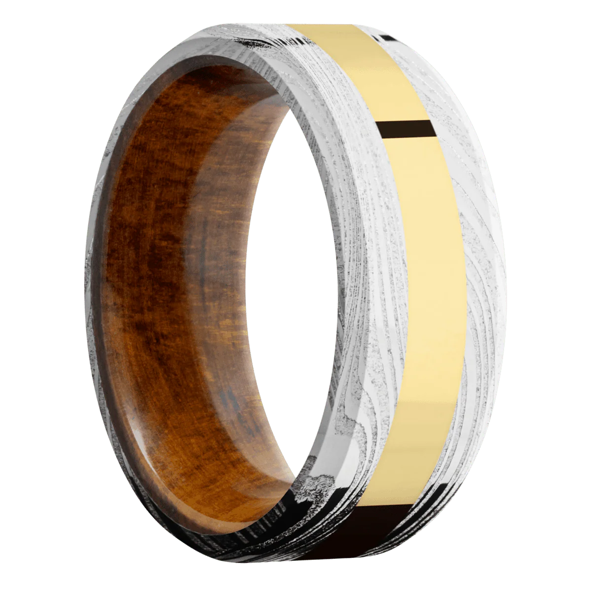Marble + Polish Finish + Desert Iron Wood