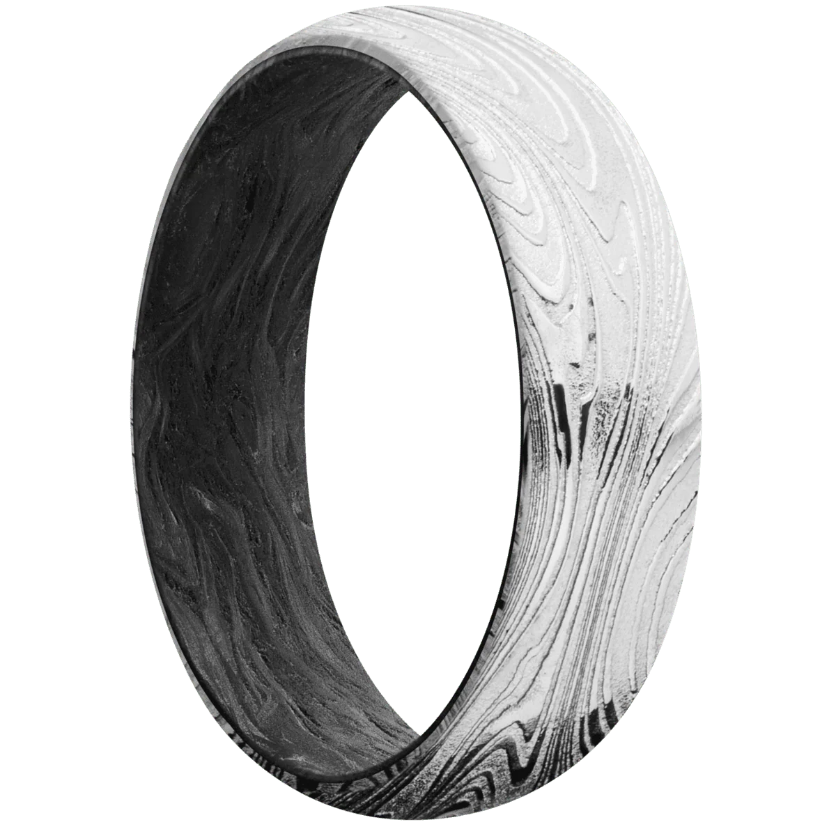Marble + Polish Finish + Forged Carbon Fiber