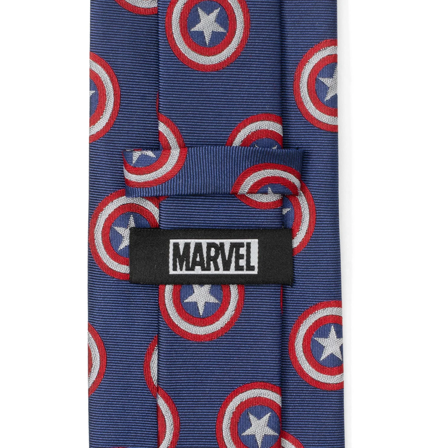 Marvel Captain America Hidden Message Blue Men's Tie - Image 7