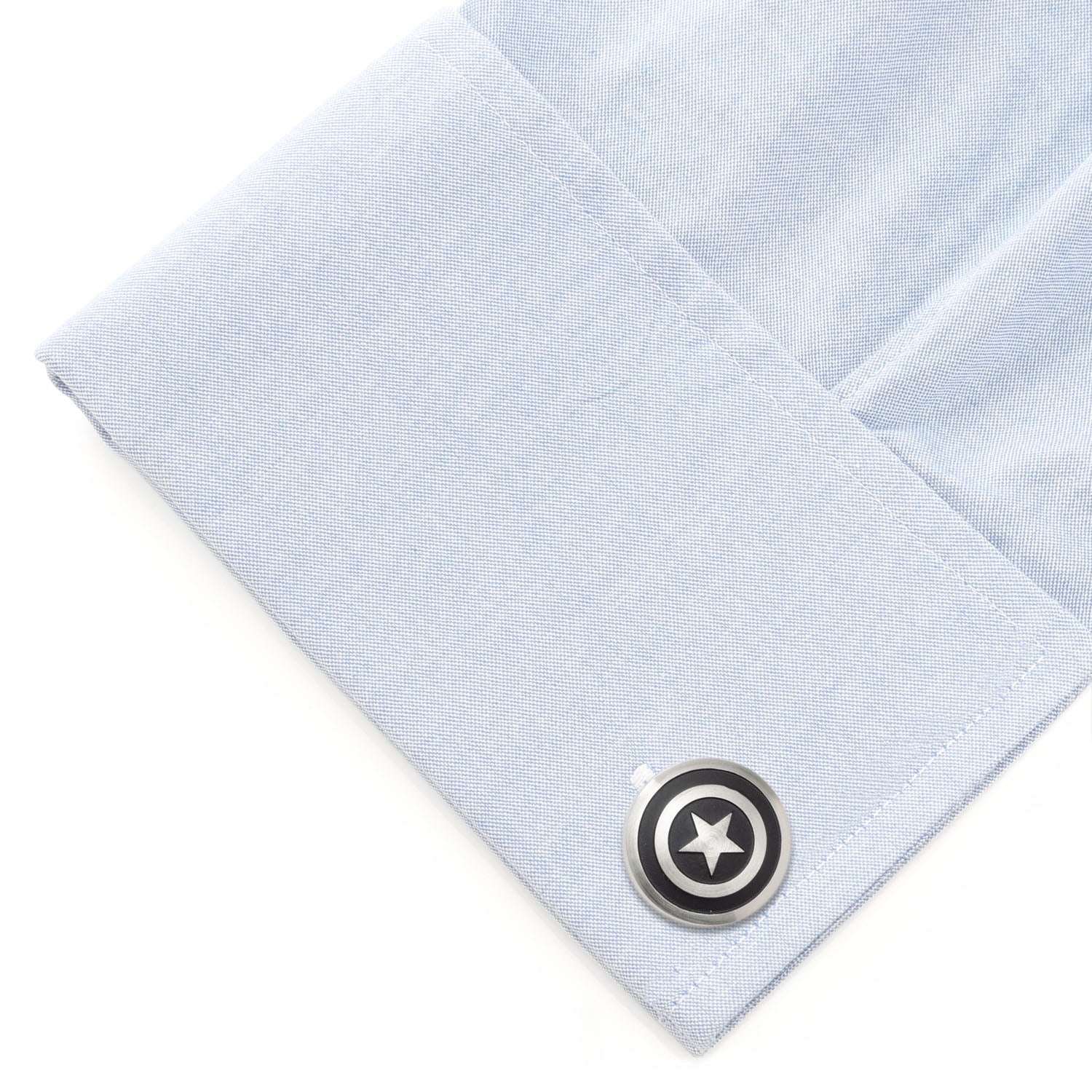 Marvel Captain America Shield Stainless Steel Cufflinks - Image 3