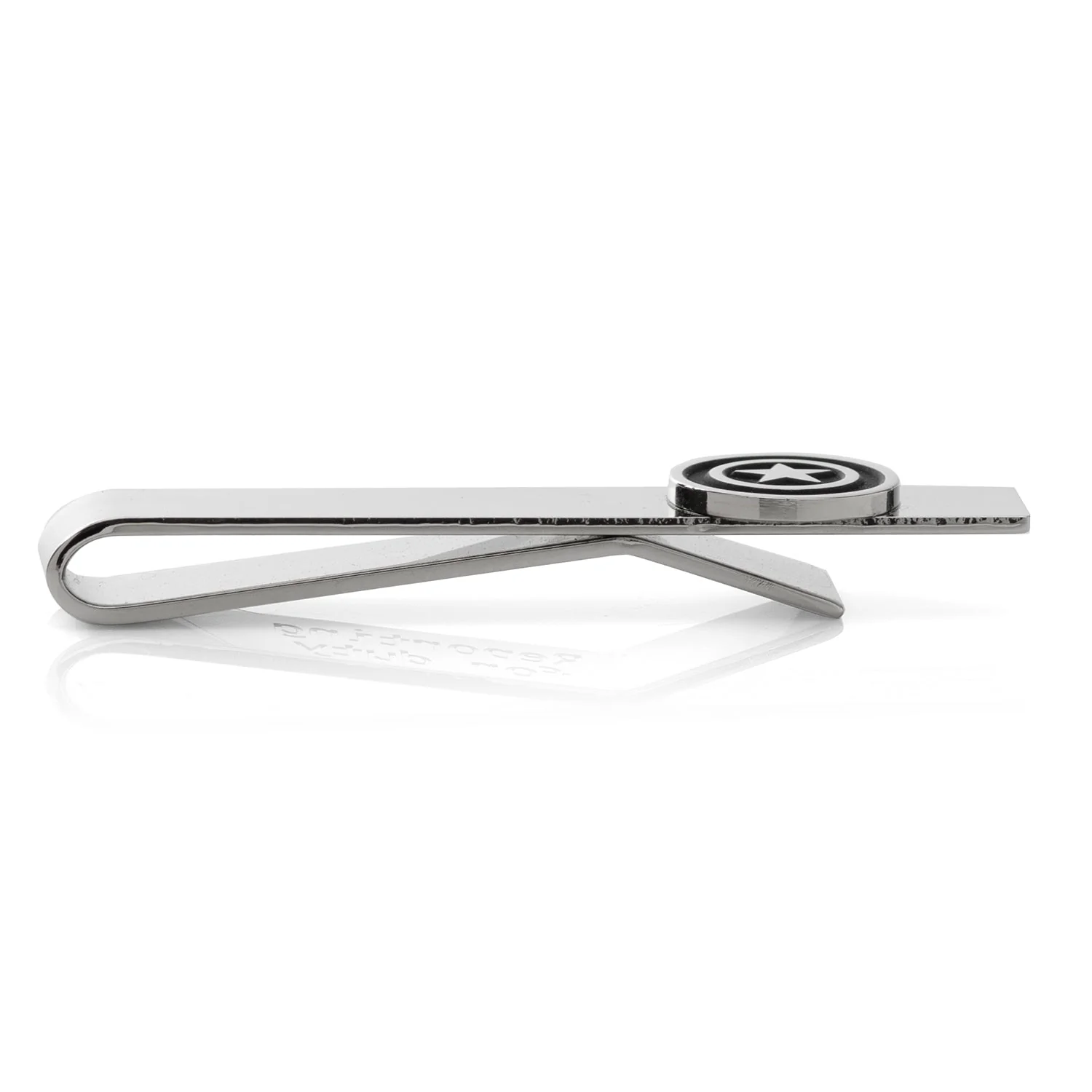 Marvel Captain America Silver Hidden Message Tie Bar - Image 5