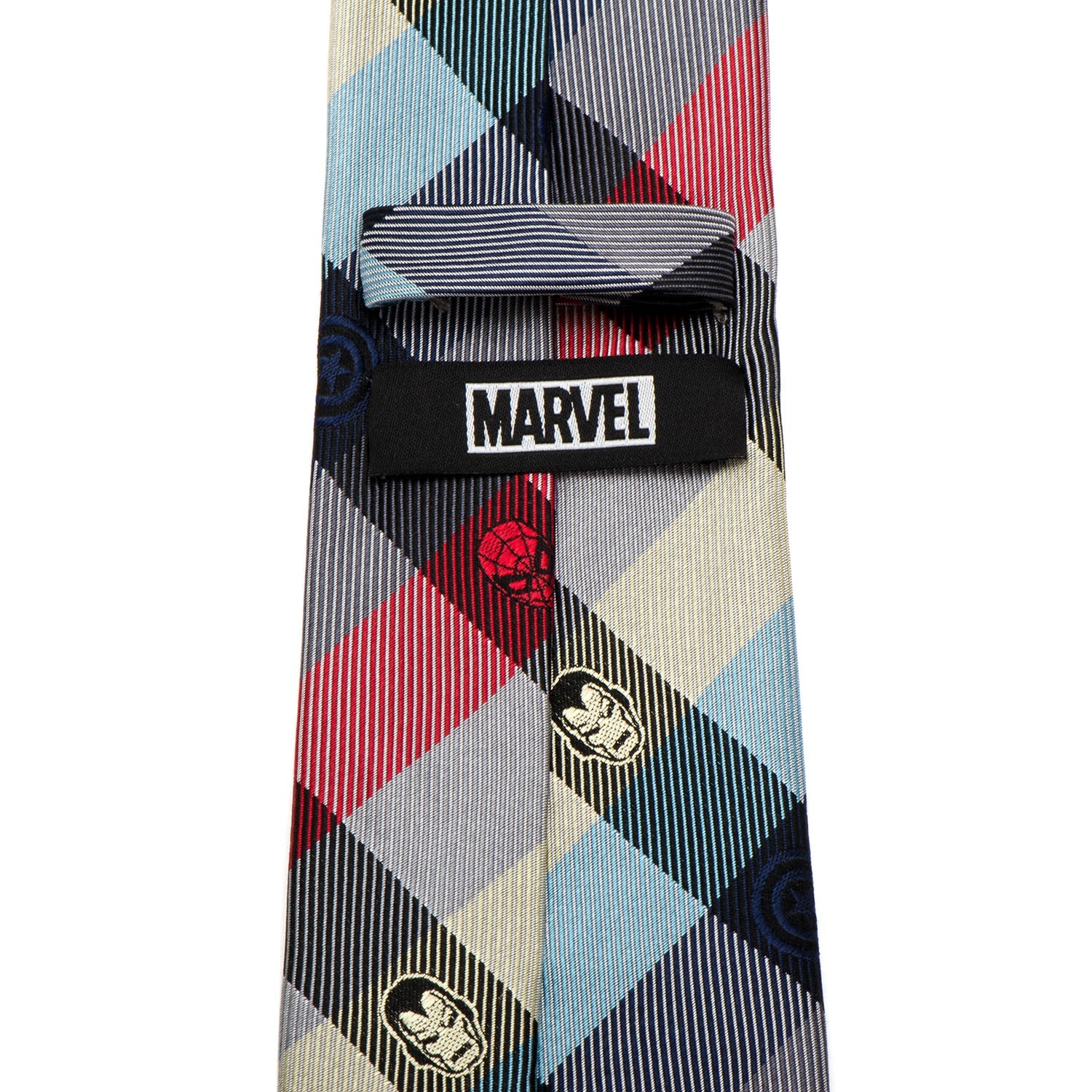 Marvel Comics Plaid Men's Tie - Image 3