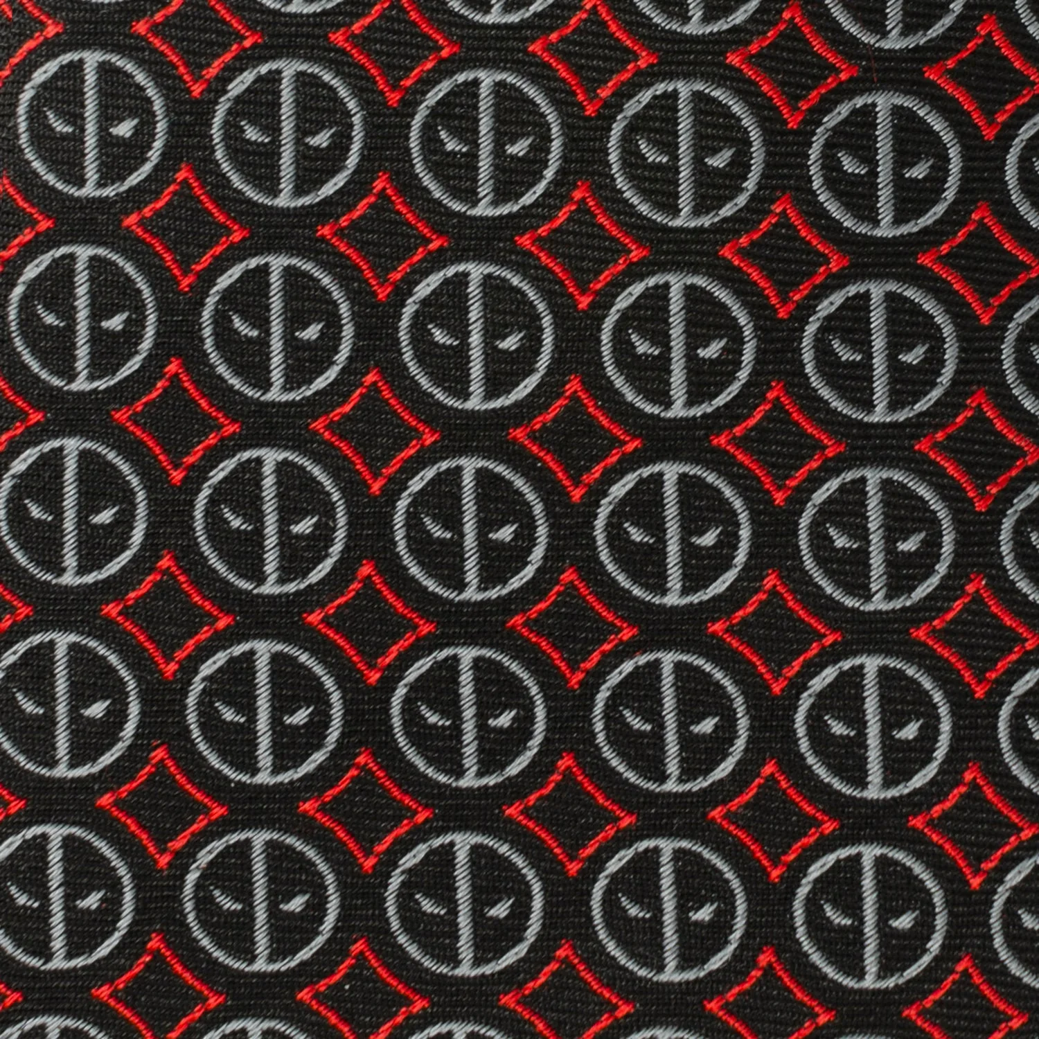 Marvel Deadpool Men's Black Tie - Image 4