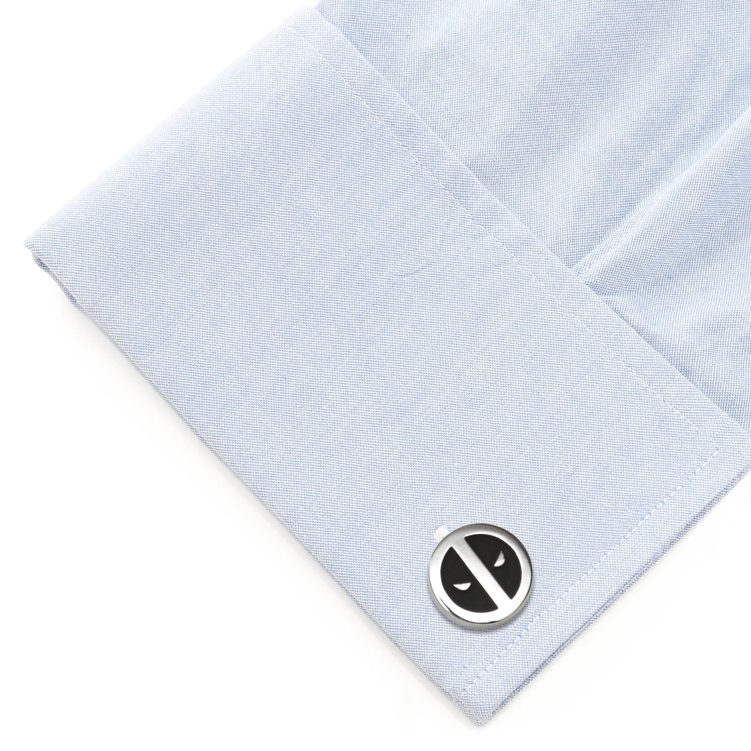 Marvel Deadpool Silver Mask Cufflinks - Image 3