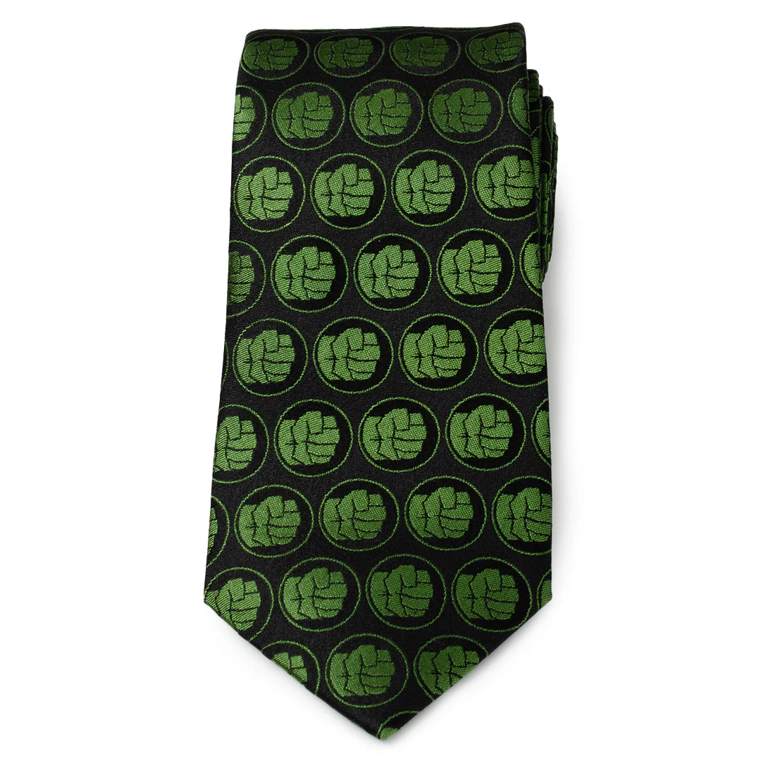Marvel Hulk Black Men's Tie - Image 3