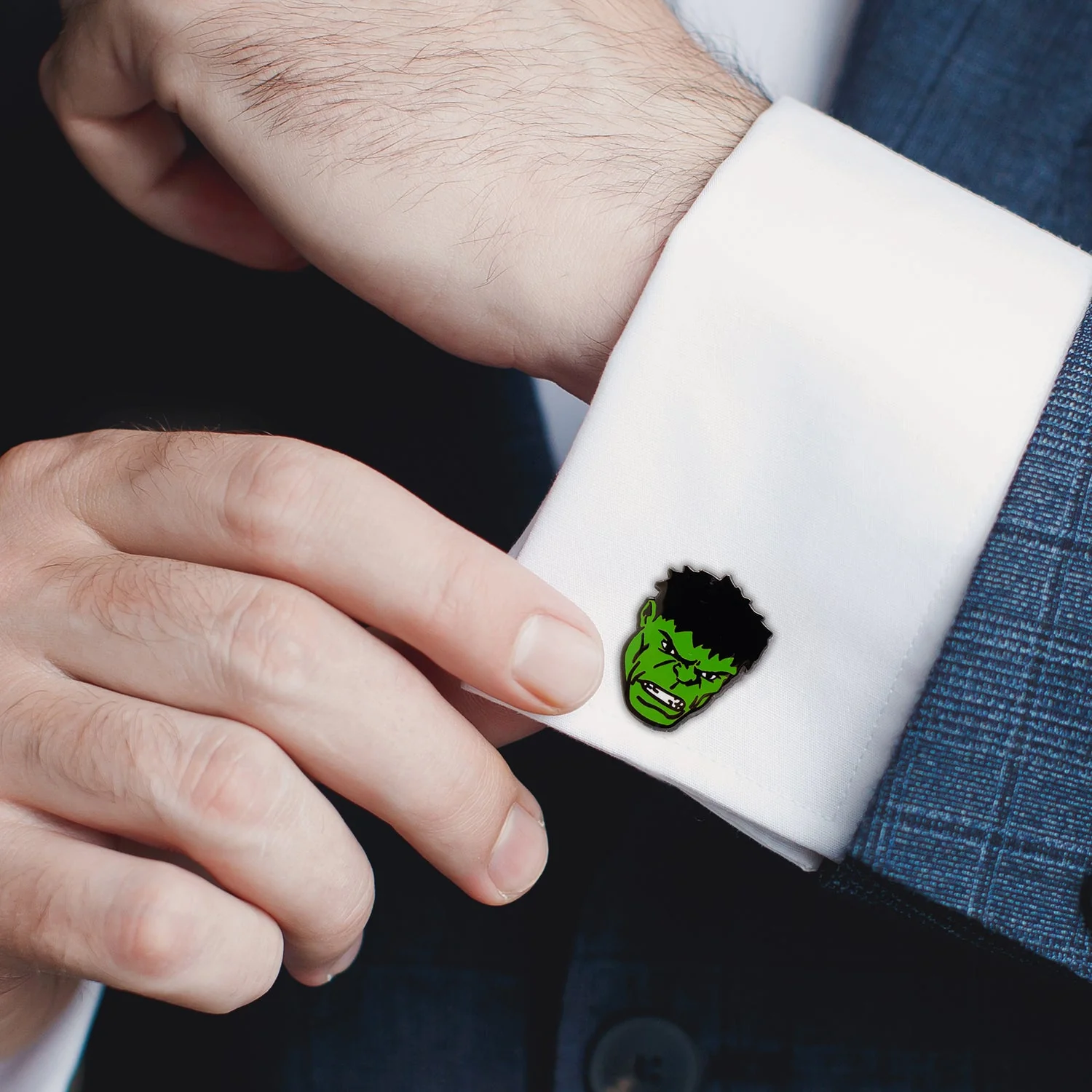 Marvel Hulk Comics Pair Cufflinks - Image 2