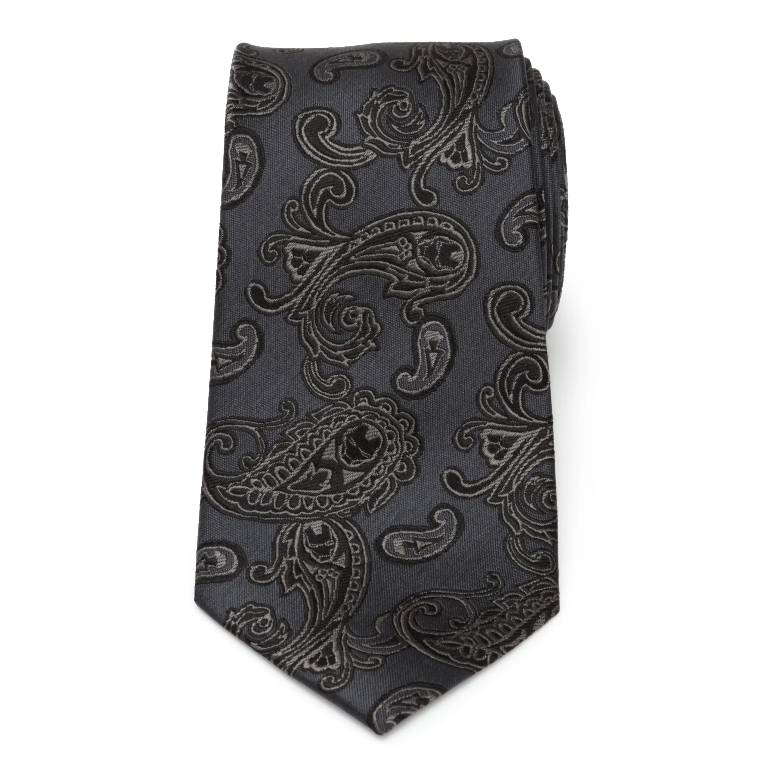 Marvel Iron Man Paisley Men's Tie - Image 3