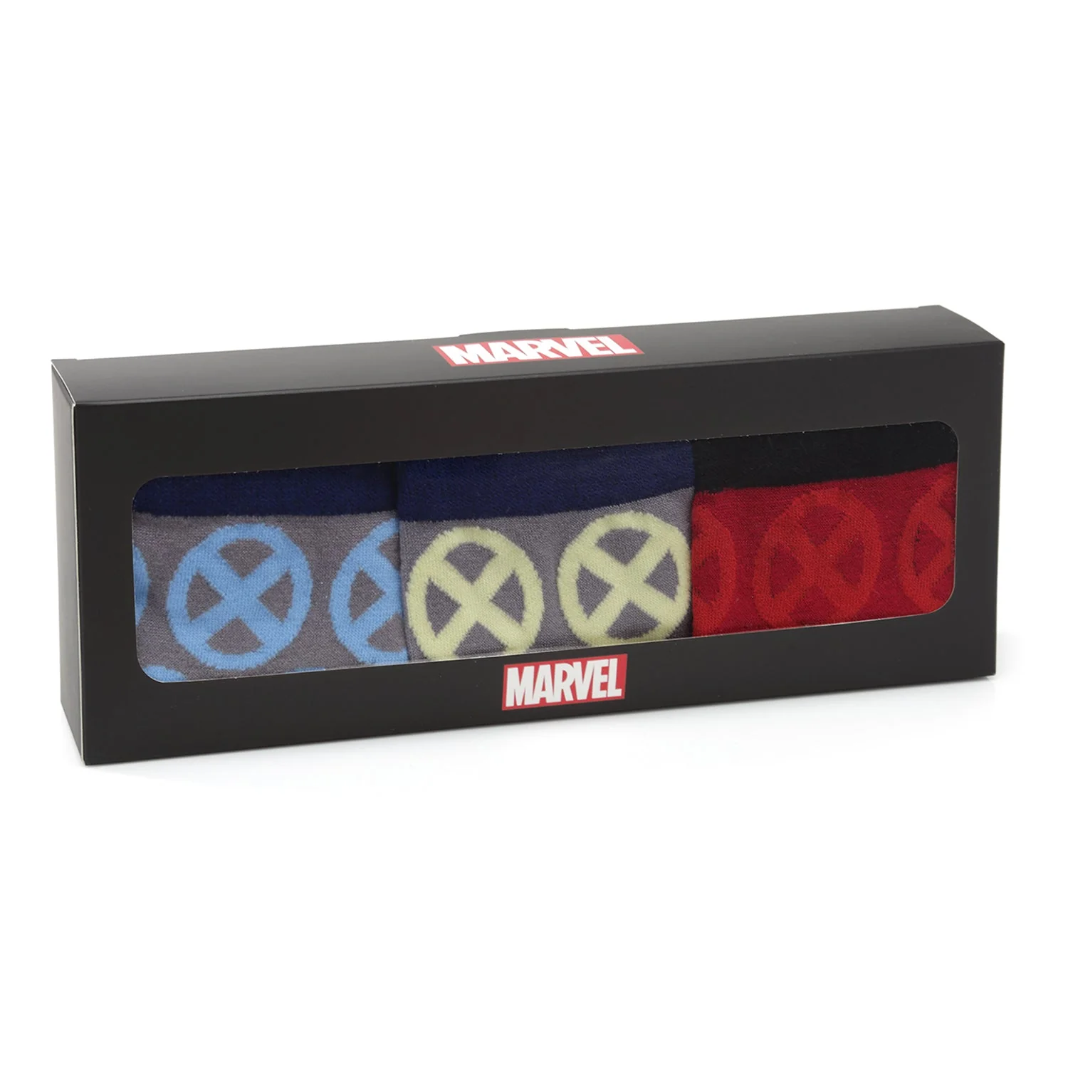 Marvel X-Men Socks 3 Pack with Lapel Pin Gift Set - Image 11