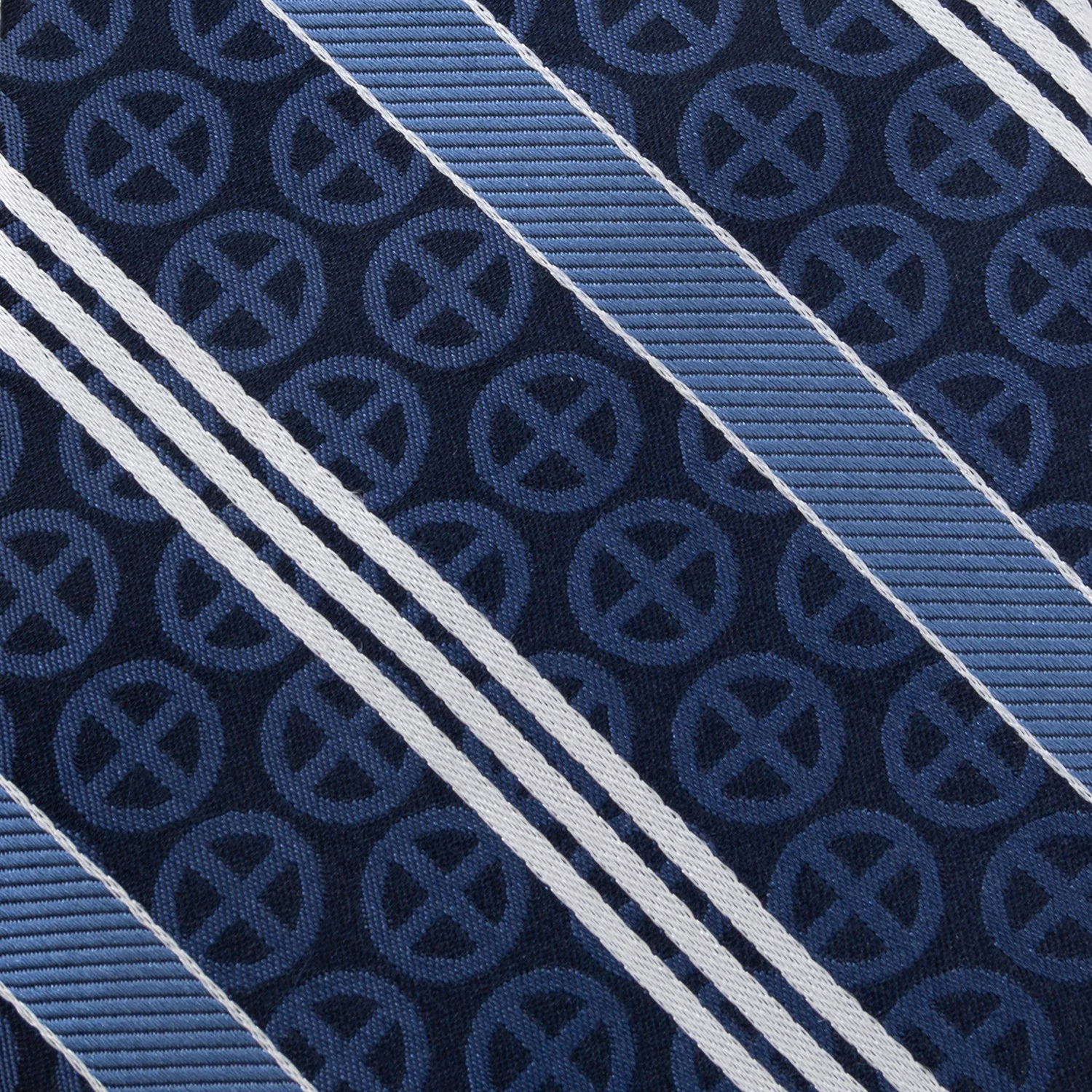 Marvel X-Men Symbol Navy Stripe Men's Tie - Image 5