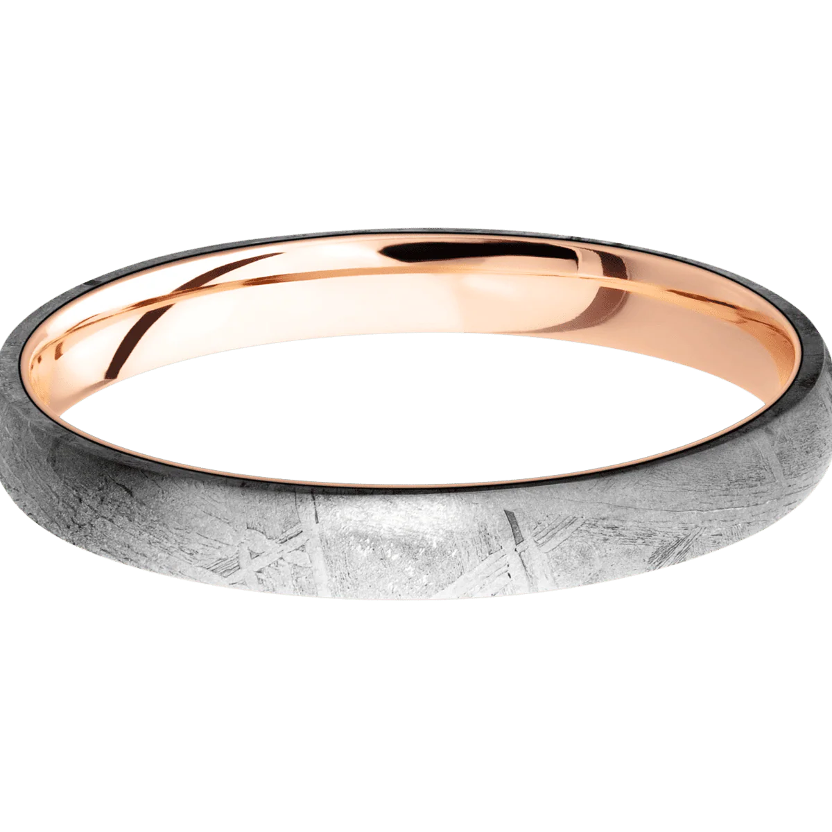 Meteorite + None Finish + 10K Rose Gold - Image 3