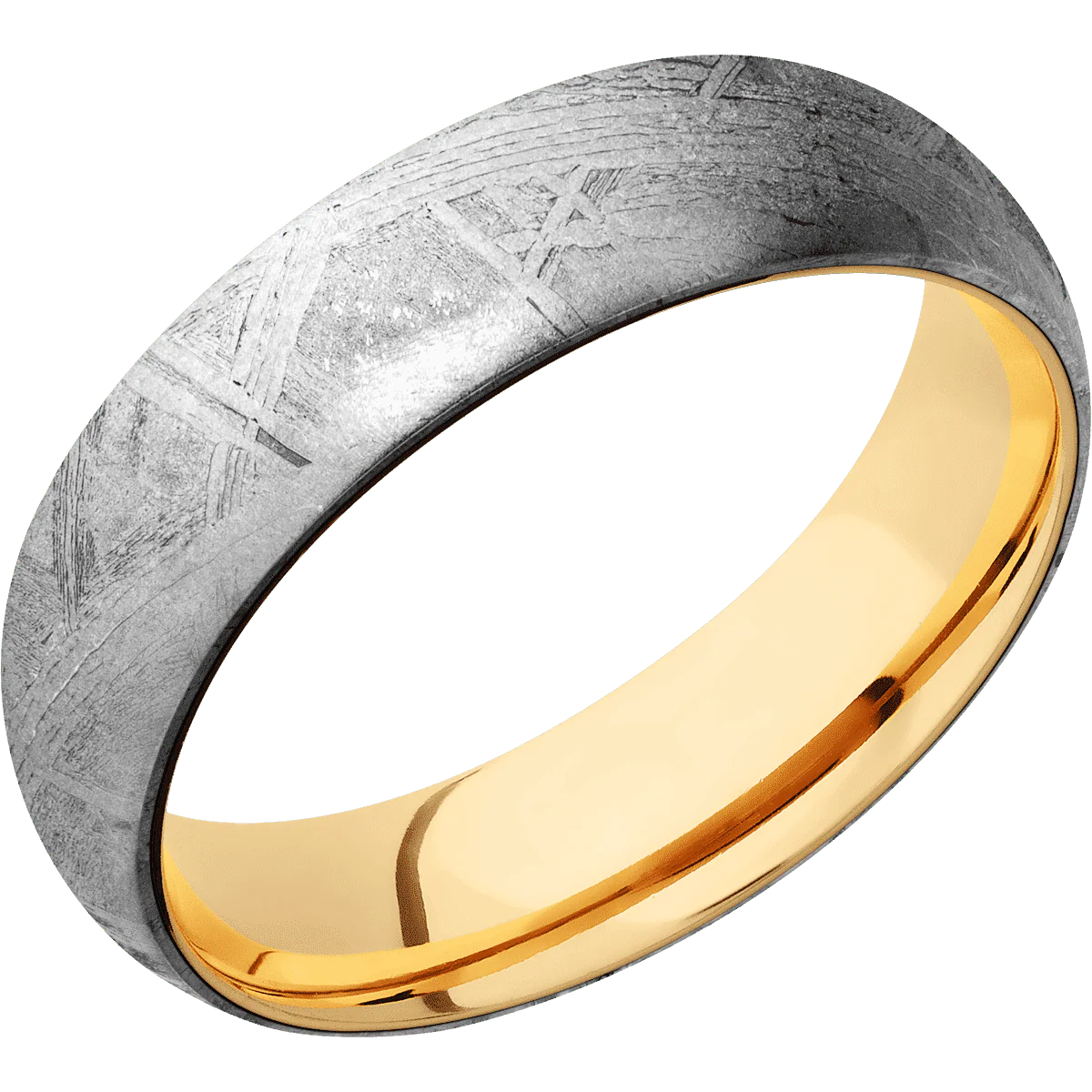 Meteorite + None Finish + 10K Yellow Gold - Image 2