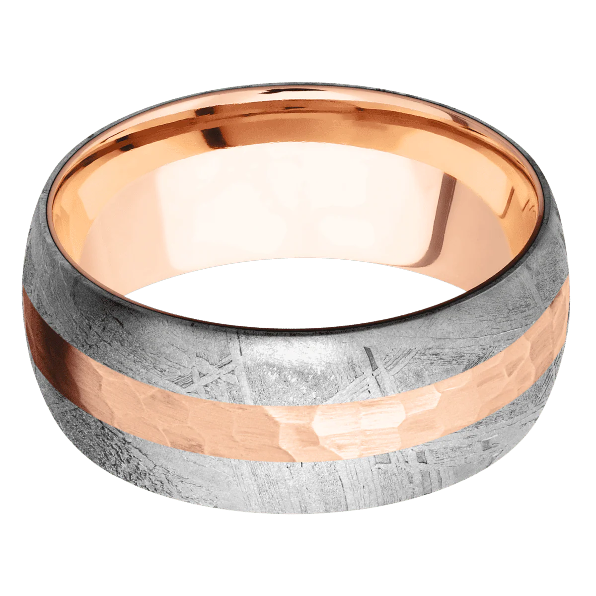 Meteorite + None Finish + 18K Rose Gold - Image 3