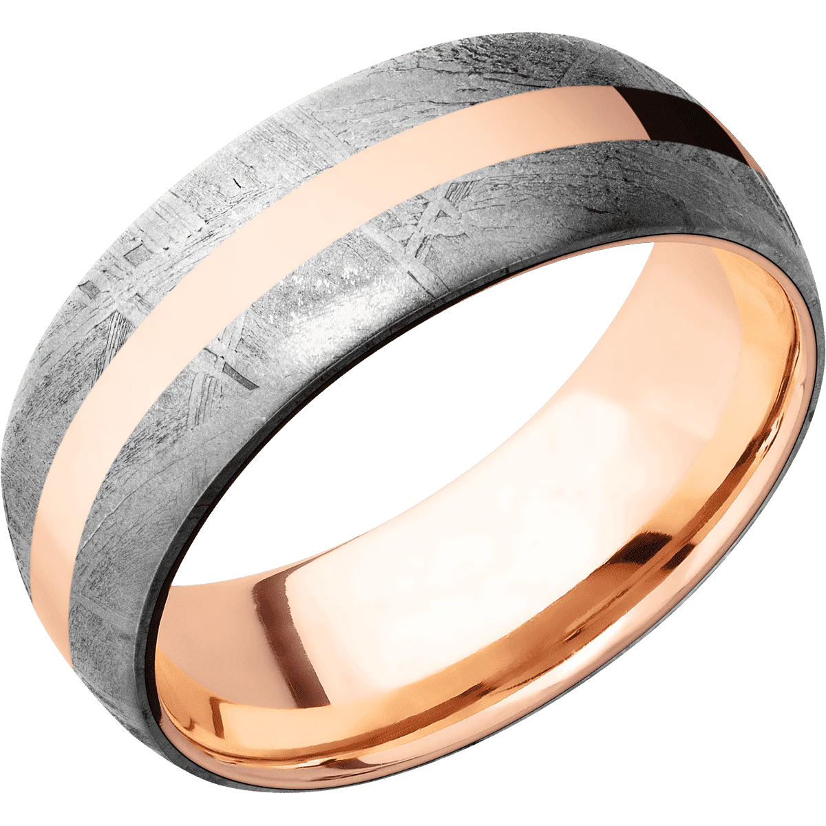Meteorite + None Finish + 18K Rose Gold - Image 2