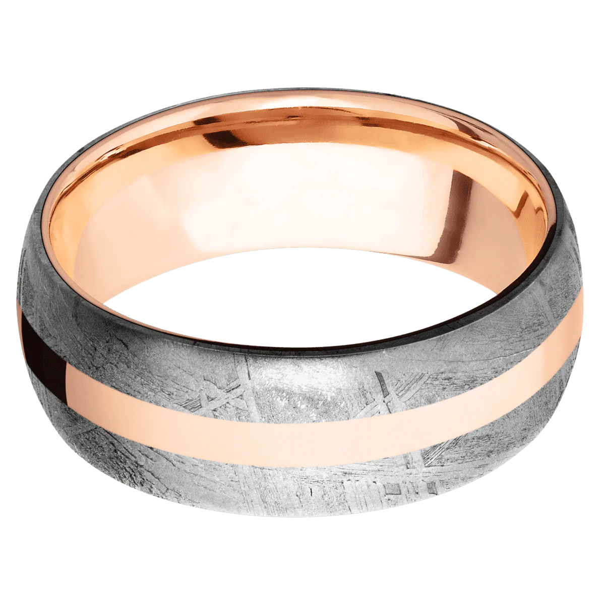 Meteorite + None Finish + 18K Rose Gold - Image 3