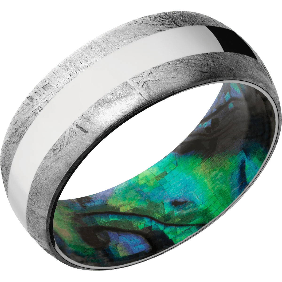Meteorite + None Finish + Abalone - Image 2