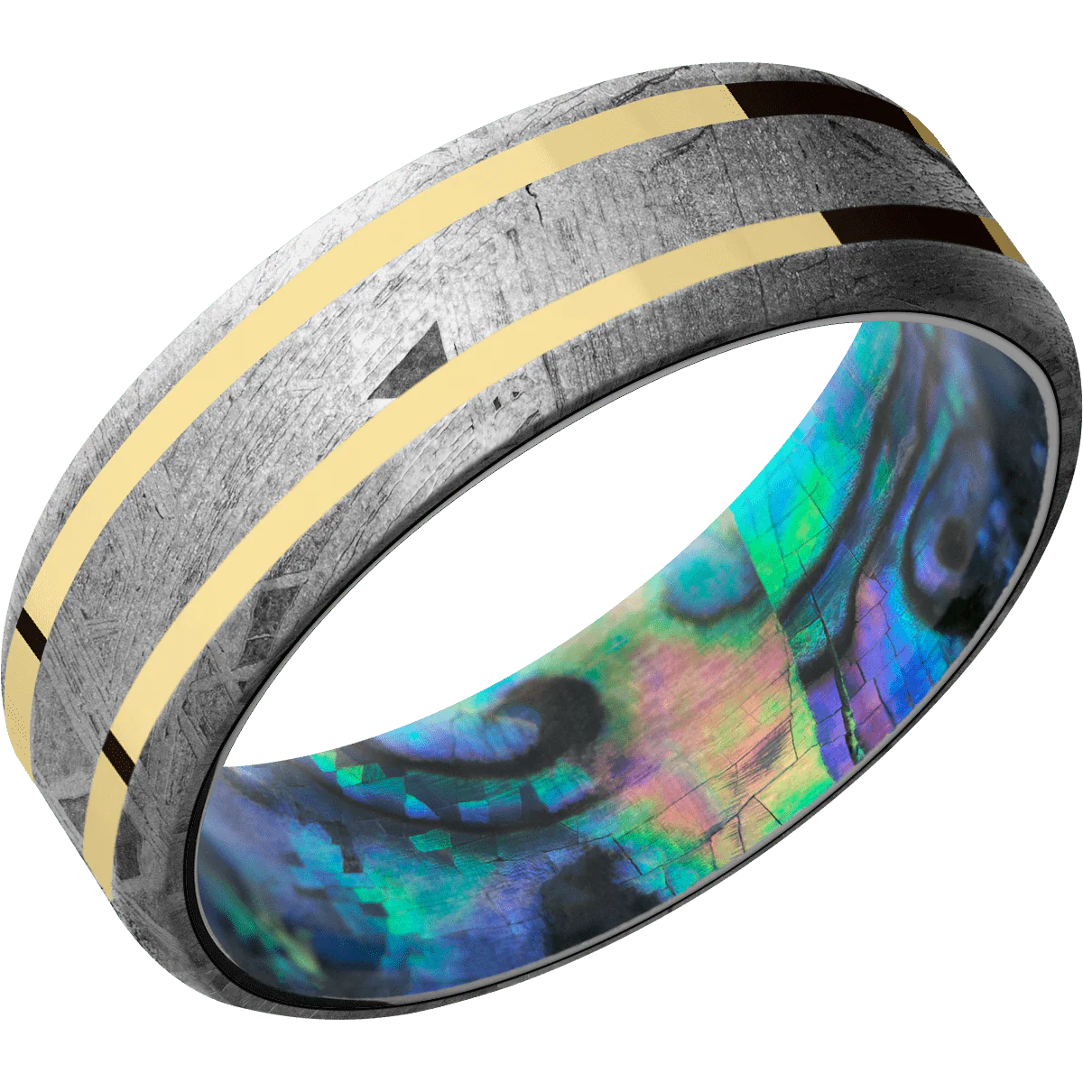 Meteorite + None Finish + Abalone - Image 2