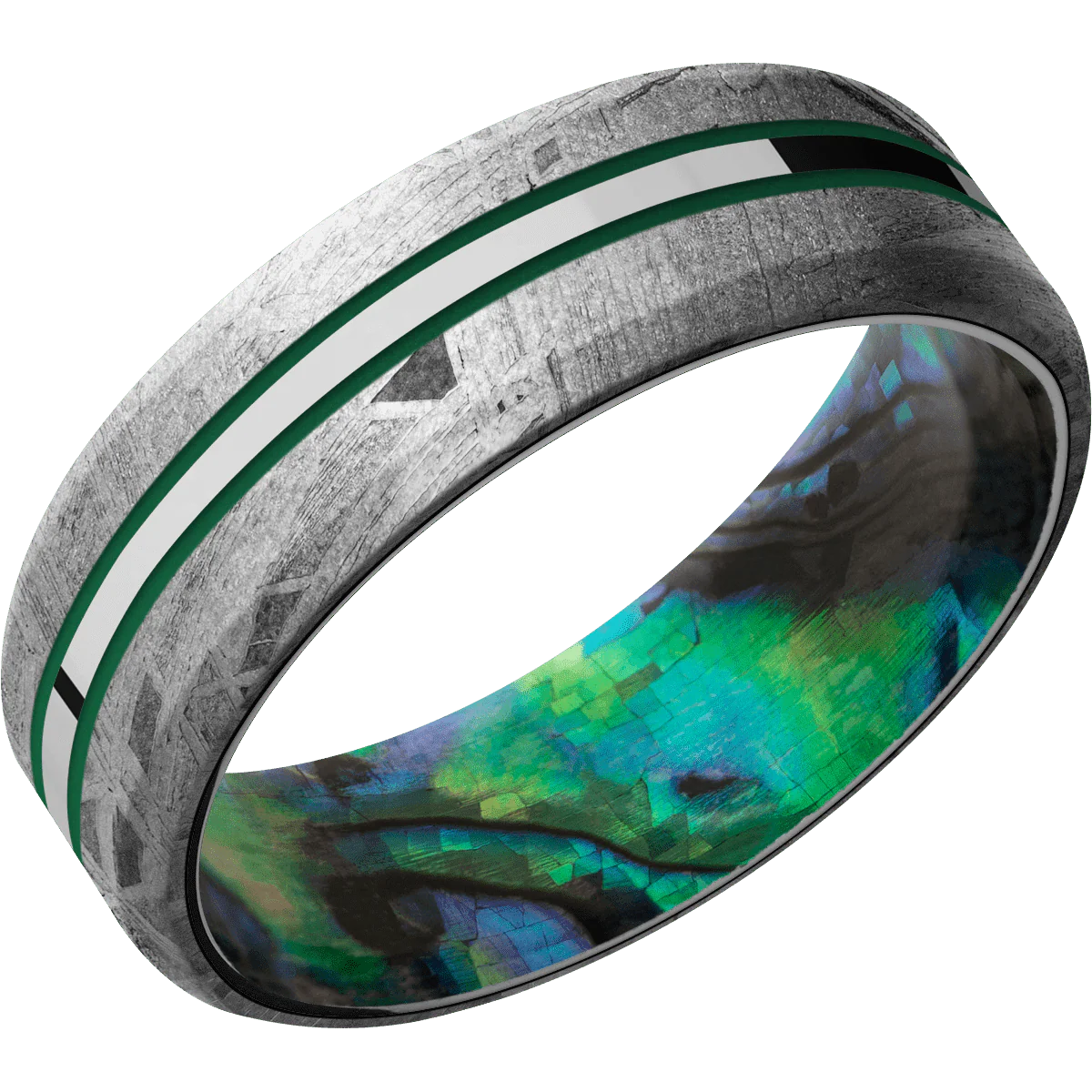 Meteorite + None Finish + Abalone - Image 2