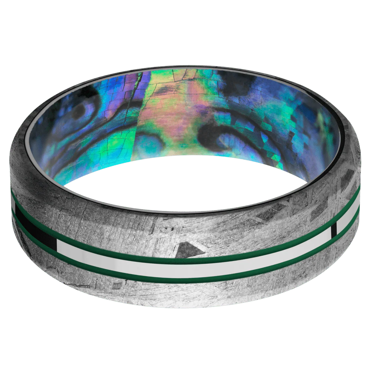 Meteorite + None Finish + Abalone - Image 3