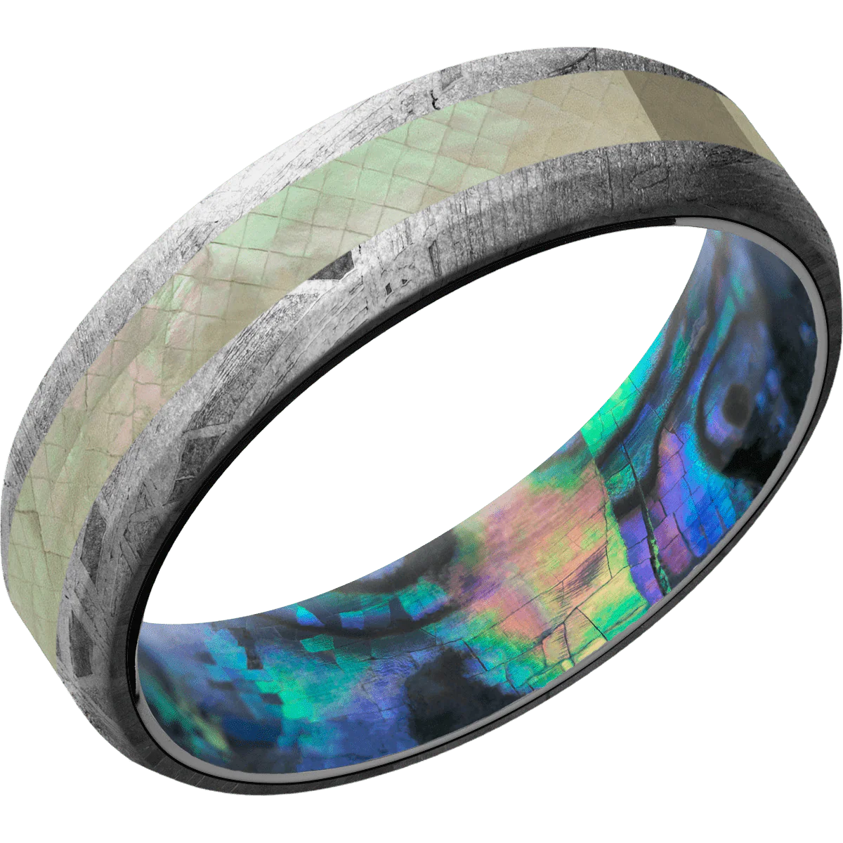 Meteorite + None Finish + Abalone - Image 2