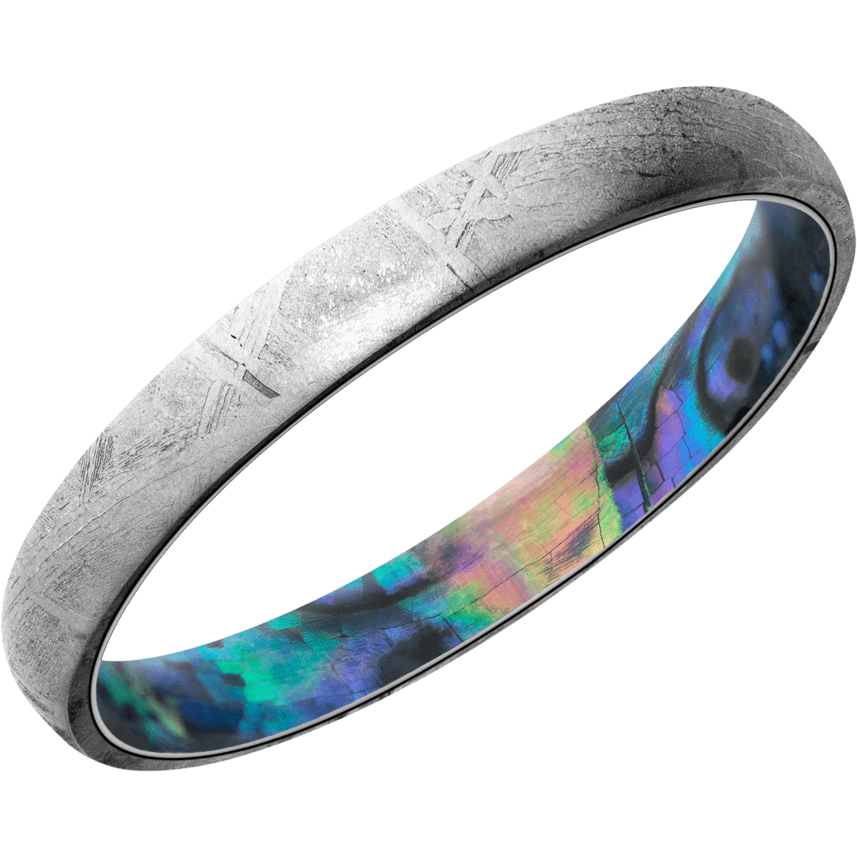 Meteorite + None Finish + Abalone - Image 2