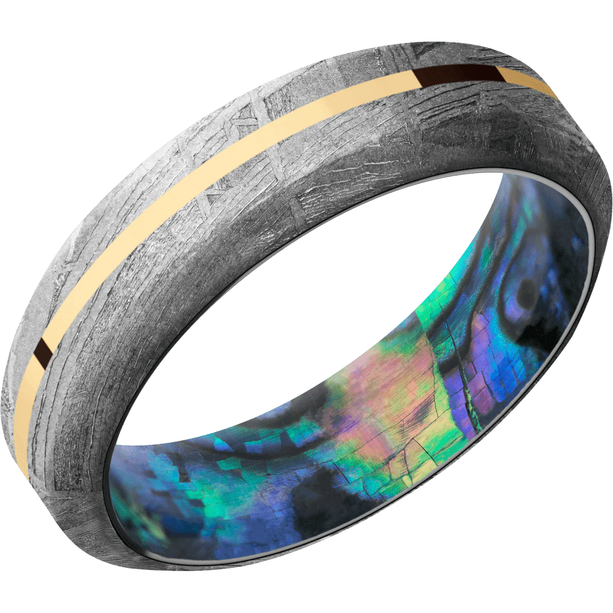 Meteorite + None Finish + Abalone - Image 2
